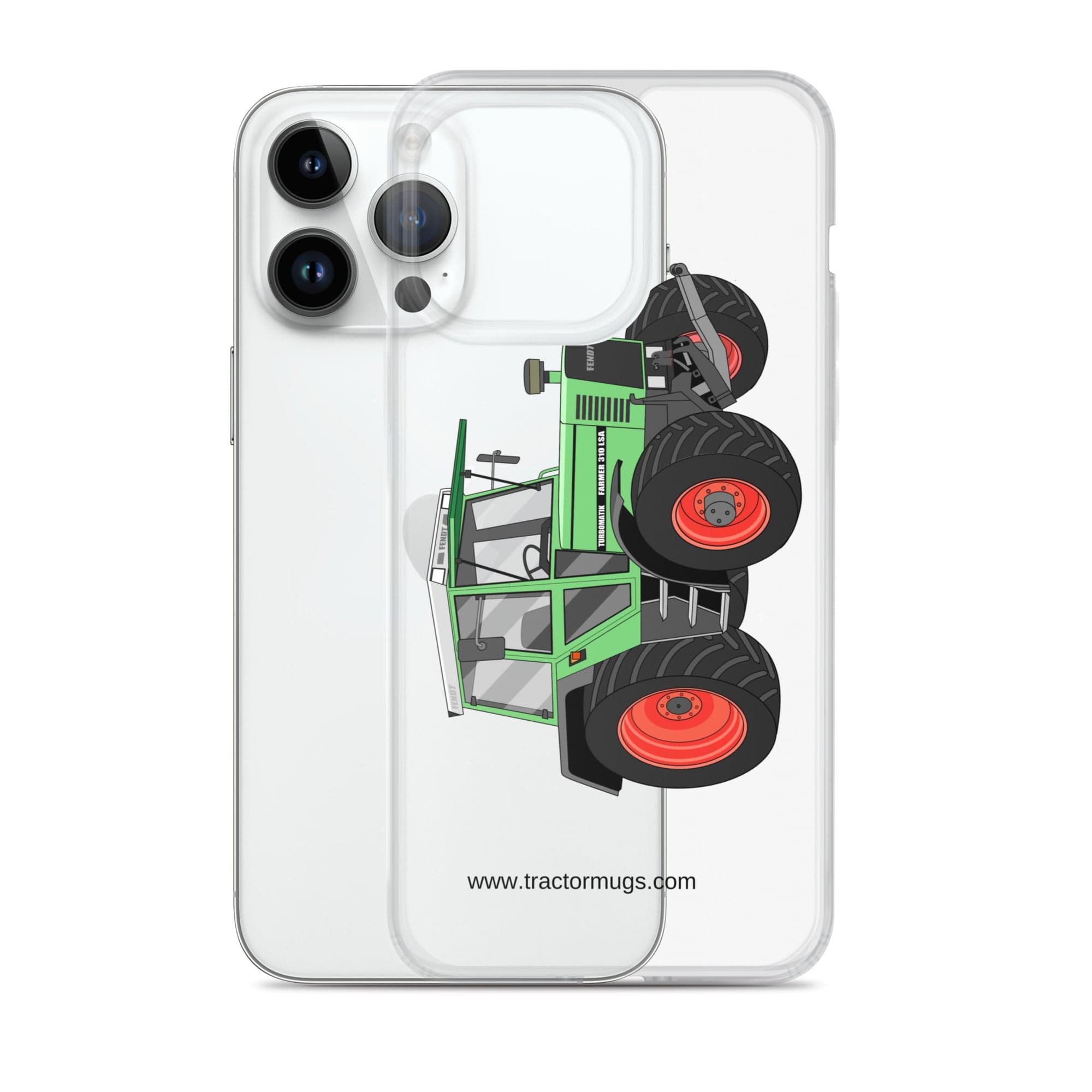 The Tractor Mugs Store Fendt 310 LSA | Clear Case for iPhone® Quality Farmers Merch