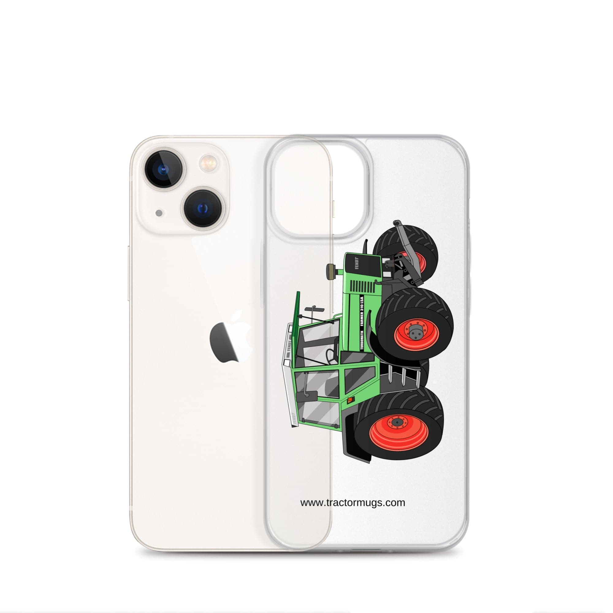 The Tractor Mugs Store Fendt 310 LSA | Clear Case for iPhone® Quality Farmers Merch