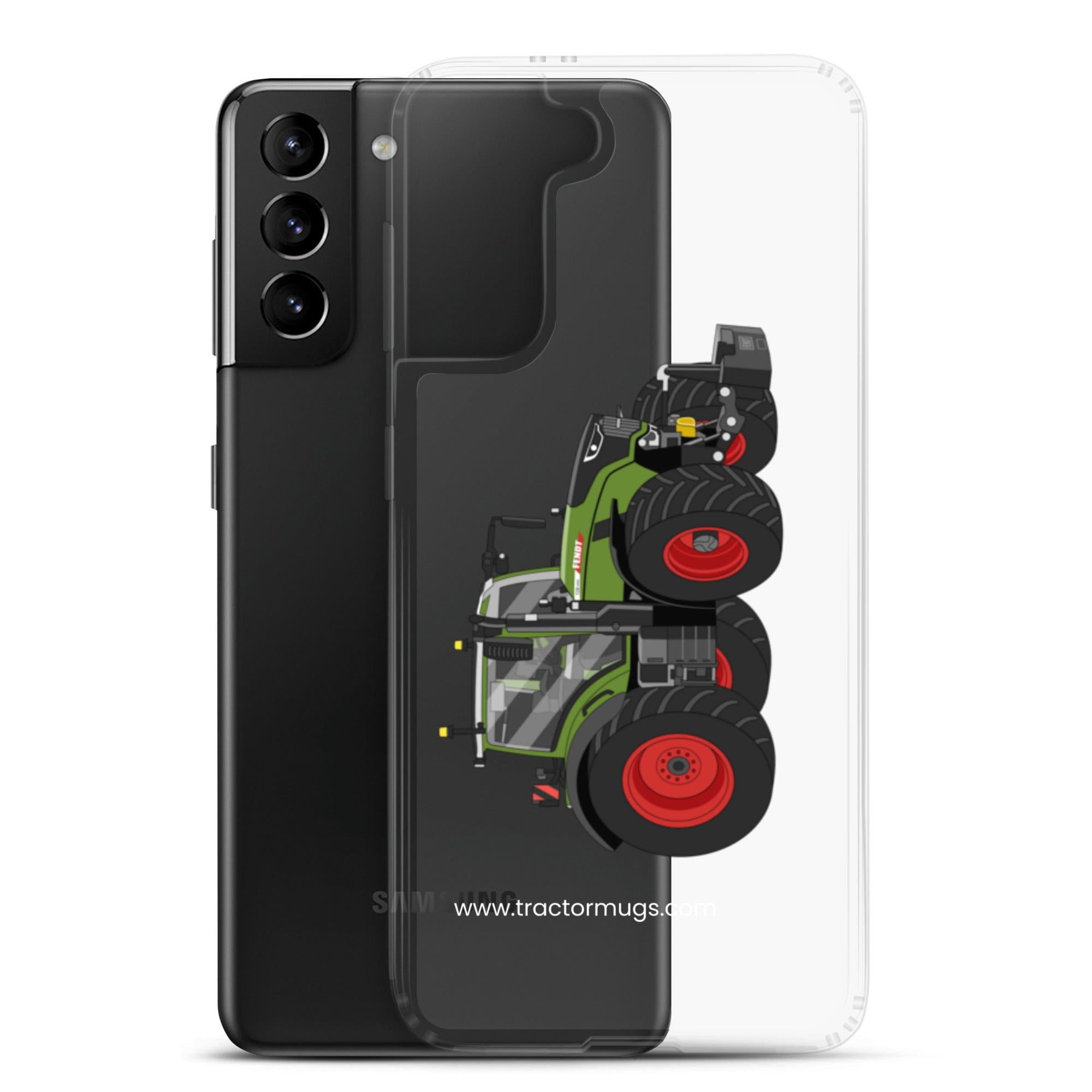 The Tractor Mugs Store Fendt 728 Vario | Clear Case for Samsung® Quality Farmers Merch