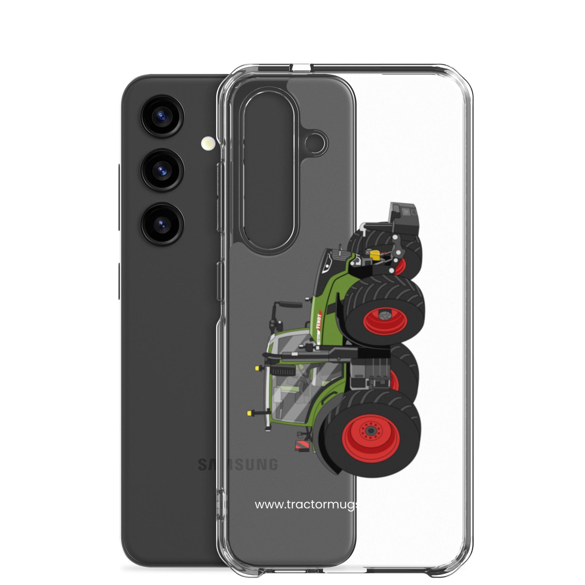 The Tractor Mugs Store Fendt 728 Vario | Clear Case for Samsung® Quality Farmers Merch