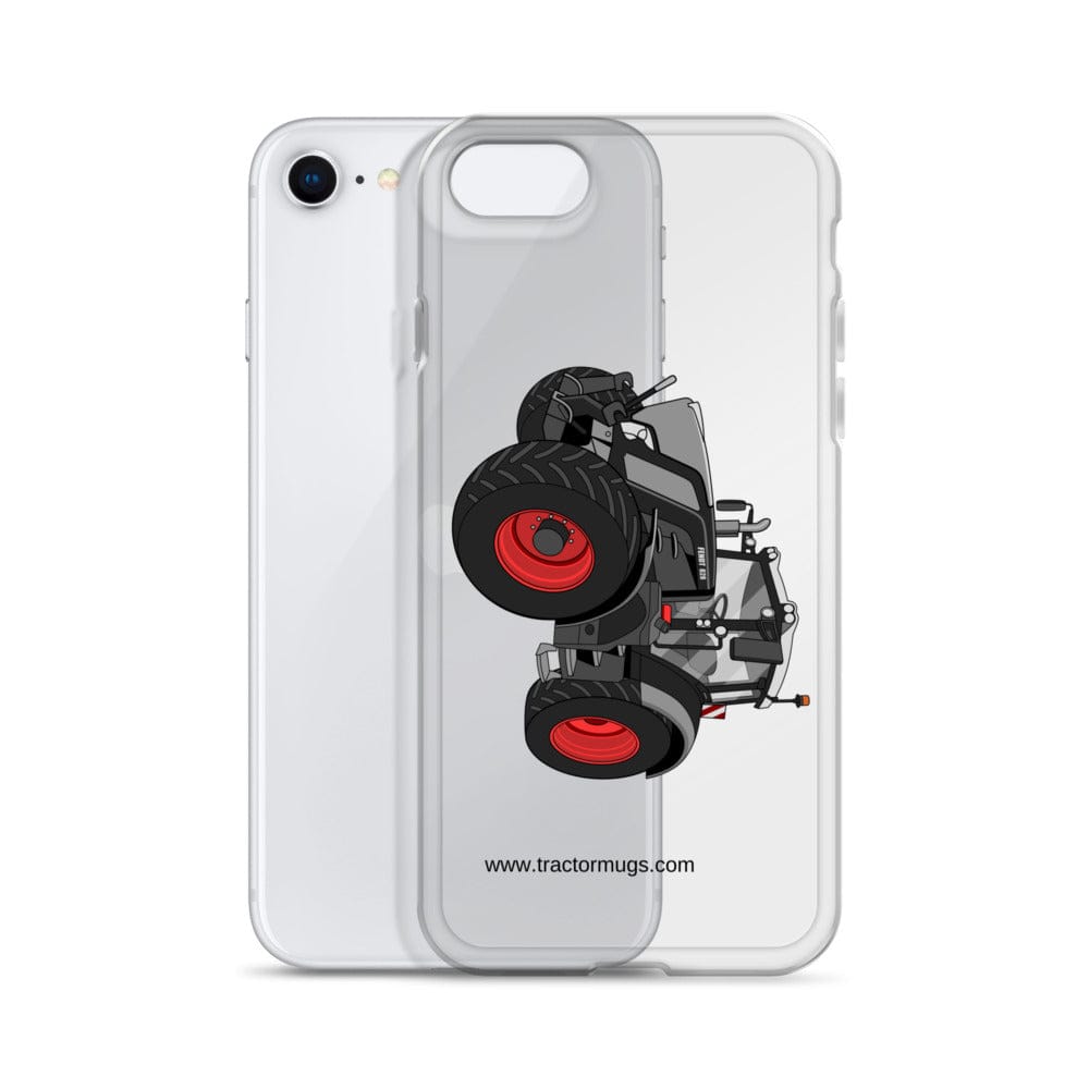 The Tractor Mugs Store Fendt 828 Profi Black Beauty | Clear Case for iPhone® Quality Farmers Merch