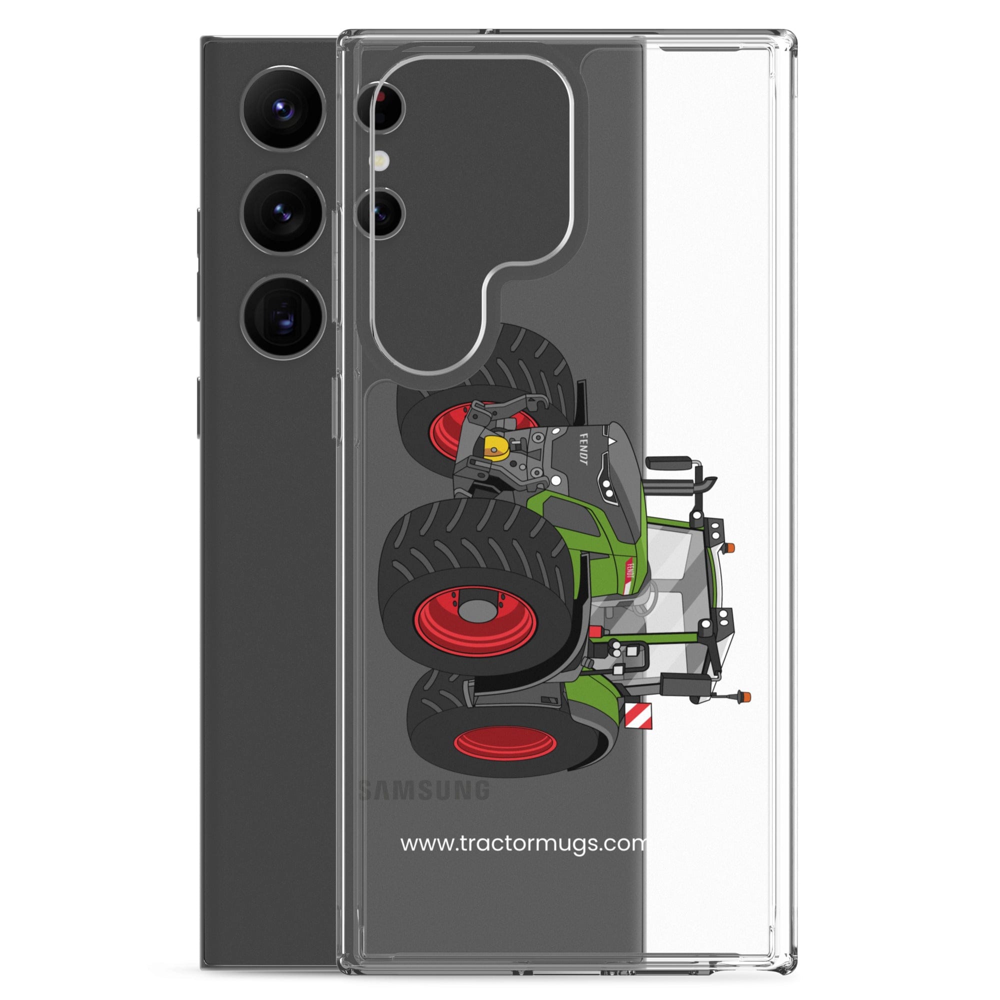 The Tractor Mugs Store Fendt 942 Vario | Clear Case for Samsung® Quality Farmers Merch