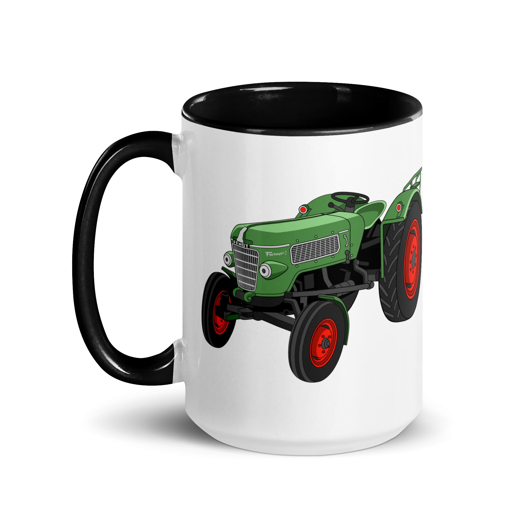 The Tractor Mugs Store Fendt Farmer 2 (1960) | Mug with Color Inside Quality Farmers Merch