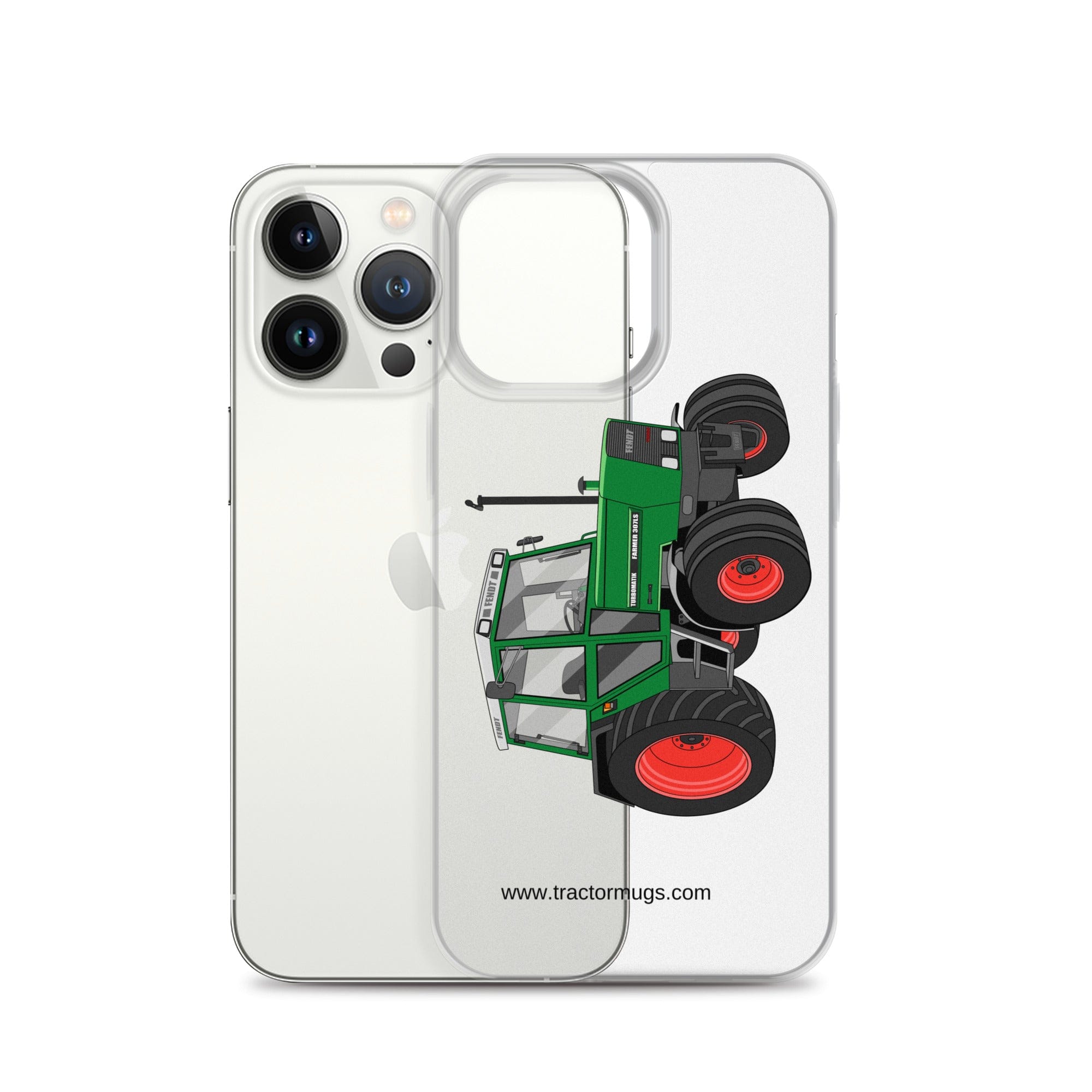The Tractor Mugs Store Fendt Farmer TURBOMATIK 307 LSA | Clear Case for iPhone® Quality Farmers Merch