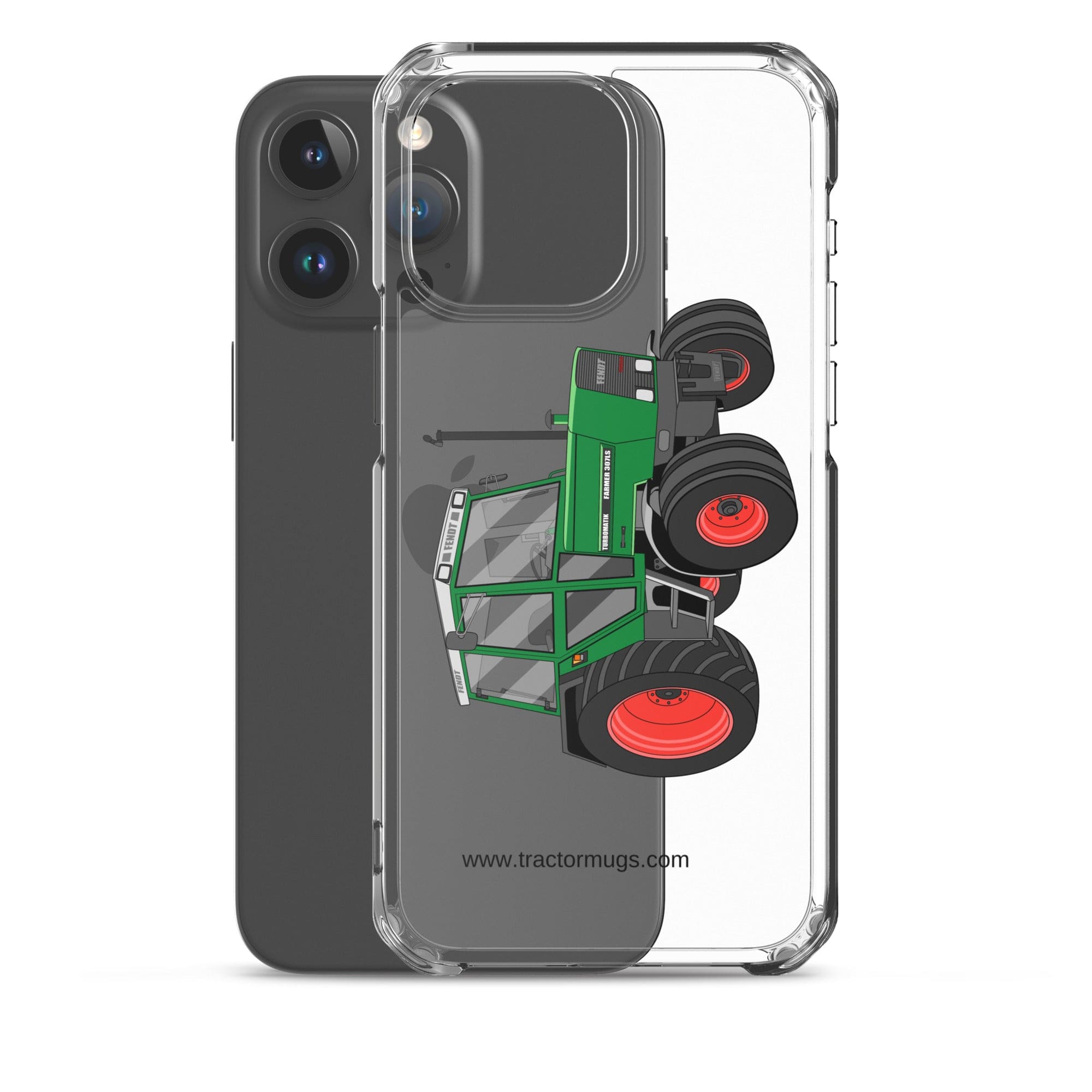 The Tractor Mugs Store Fendt Farmer TURBOMATIK 307 LSA | Clear Case for iPhone® Quality Farmers Merch