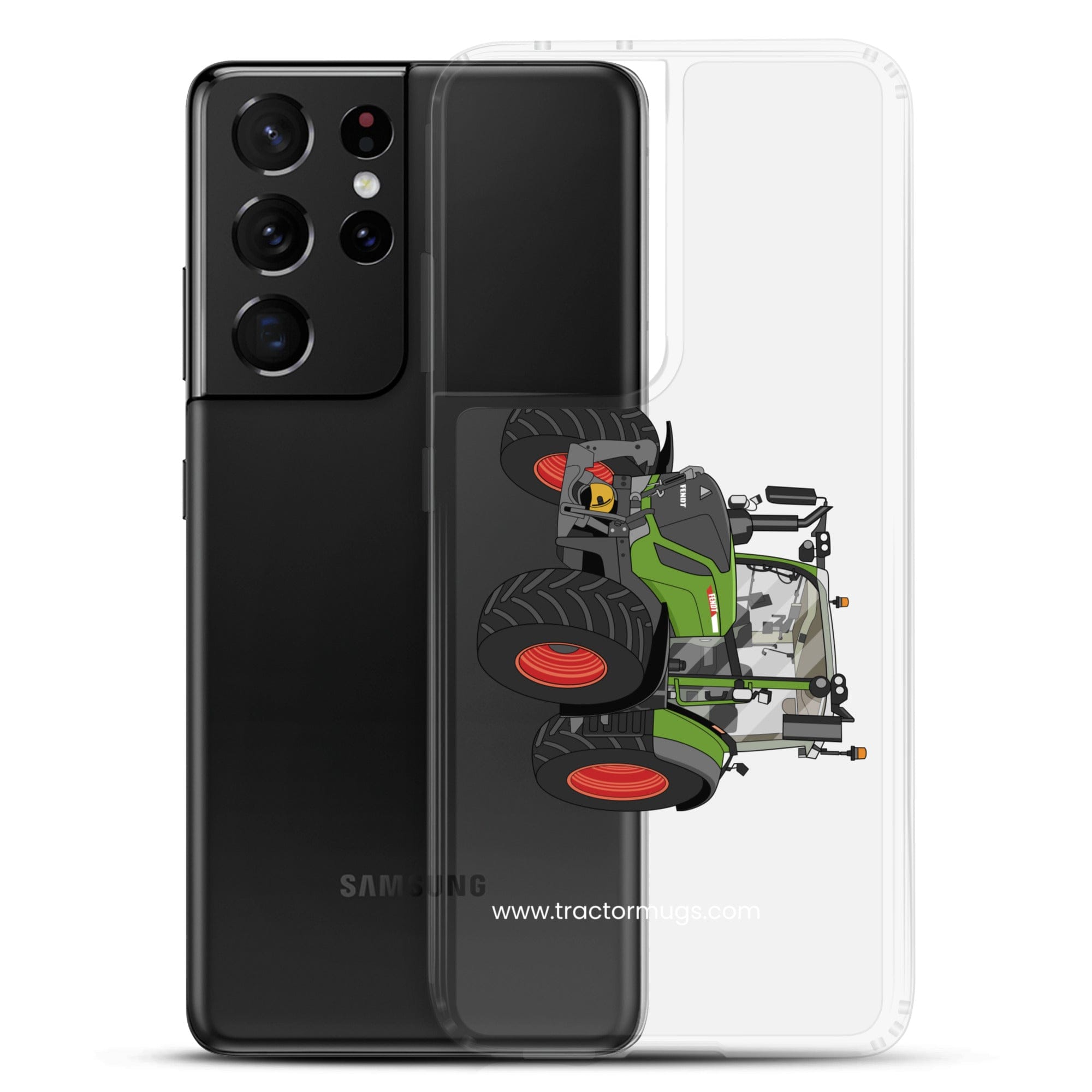 The Tractor Mugs Store Fendt Vario 313 | Clear Case for Samsung® Quality Farmers Merch