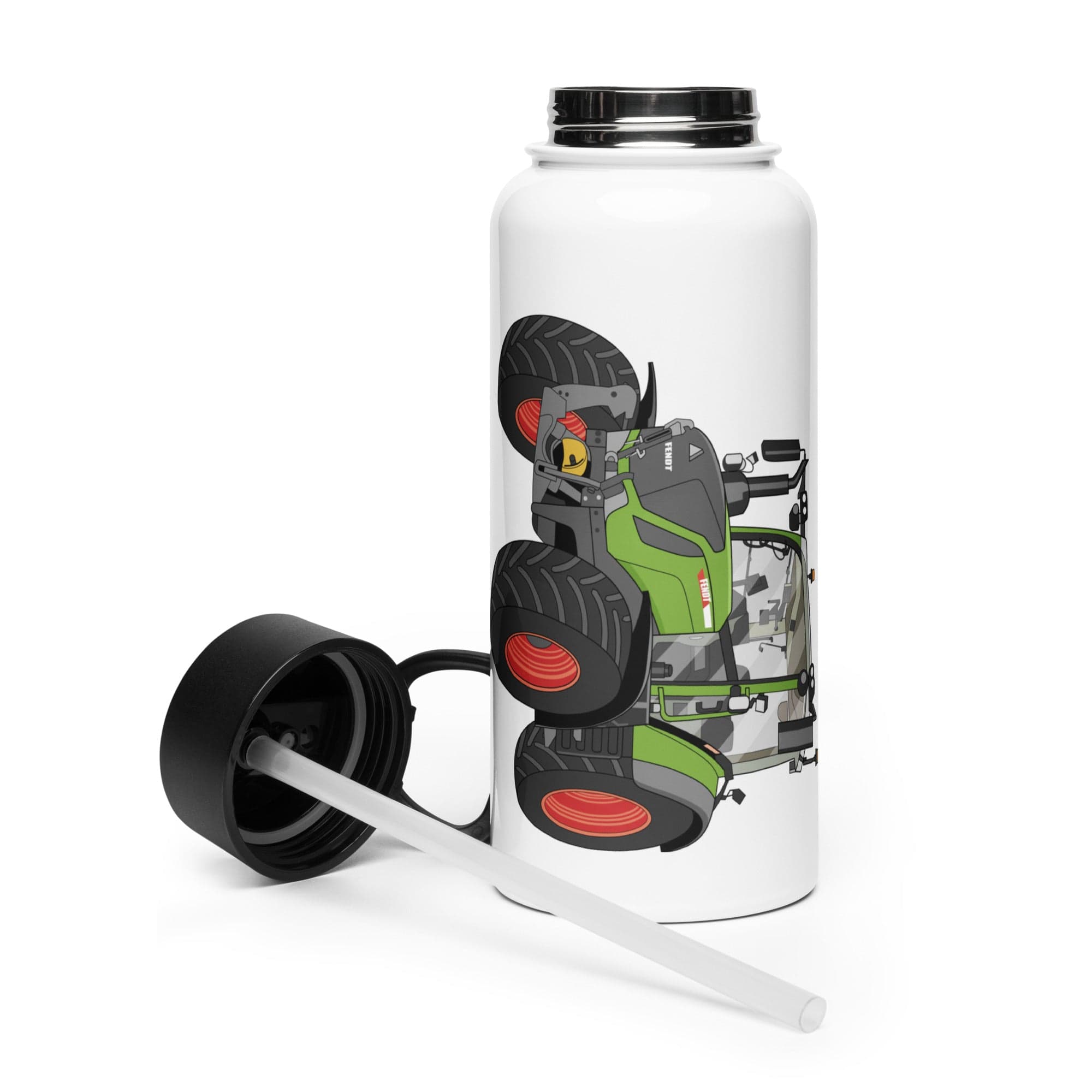 The Tractor Mugs Store Fendt Vario 313 | Stainless Steel Water Bottle Quality Farmers Merch