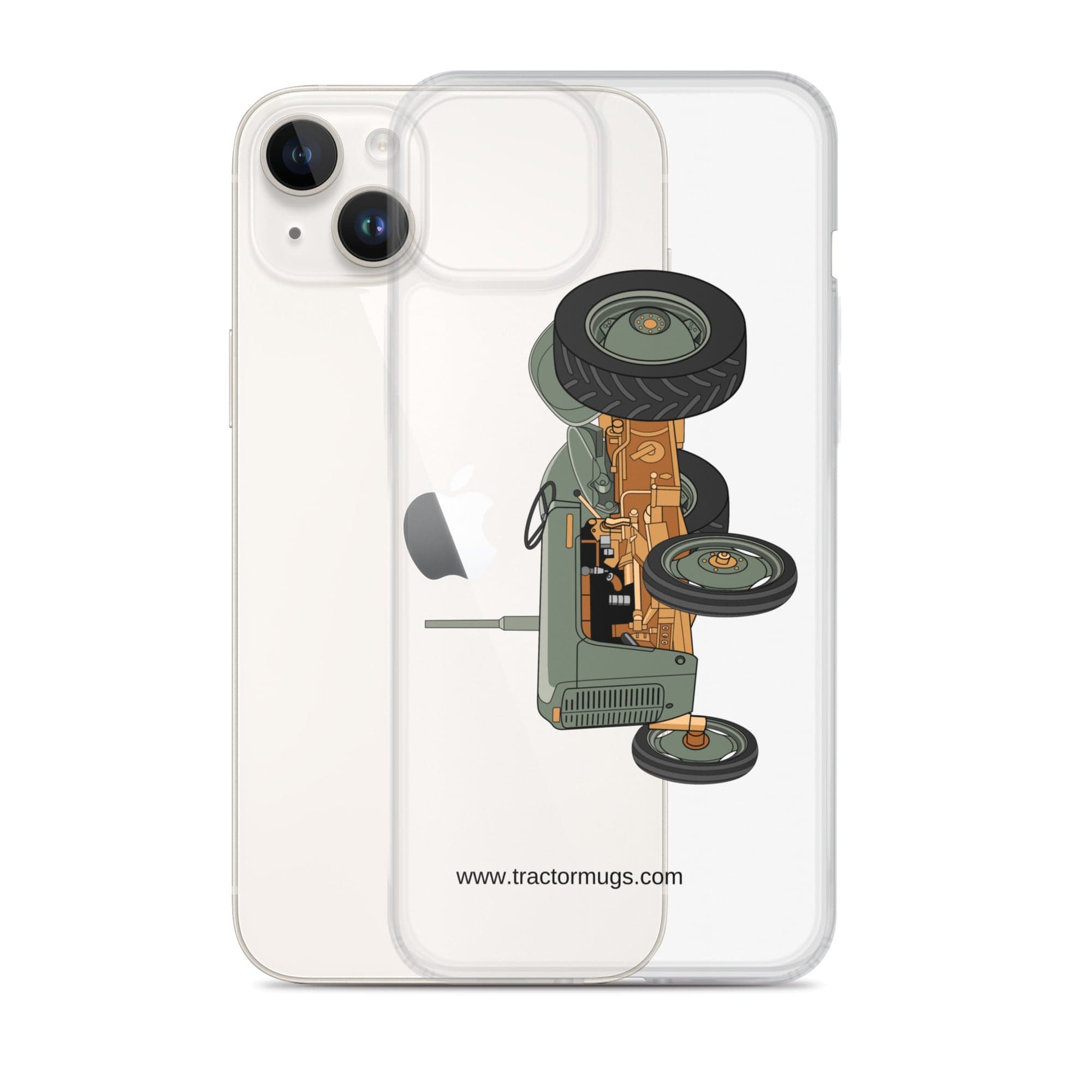 The Tractor Mugs Store Ferguson FE 35 | Clear Case for iPhone® Quality Farmers Merch