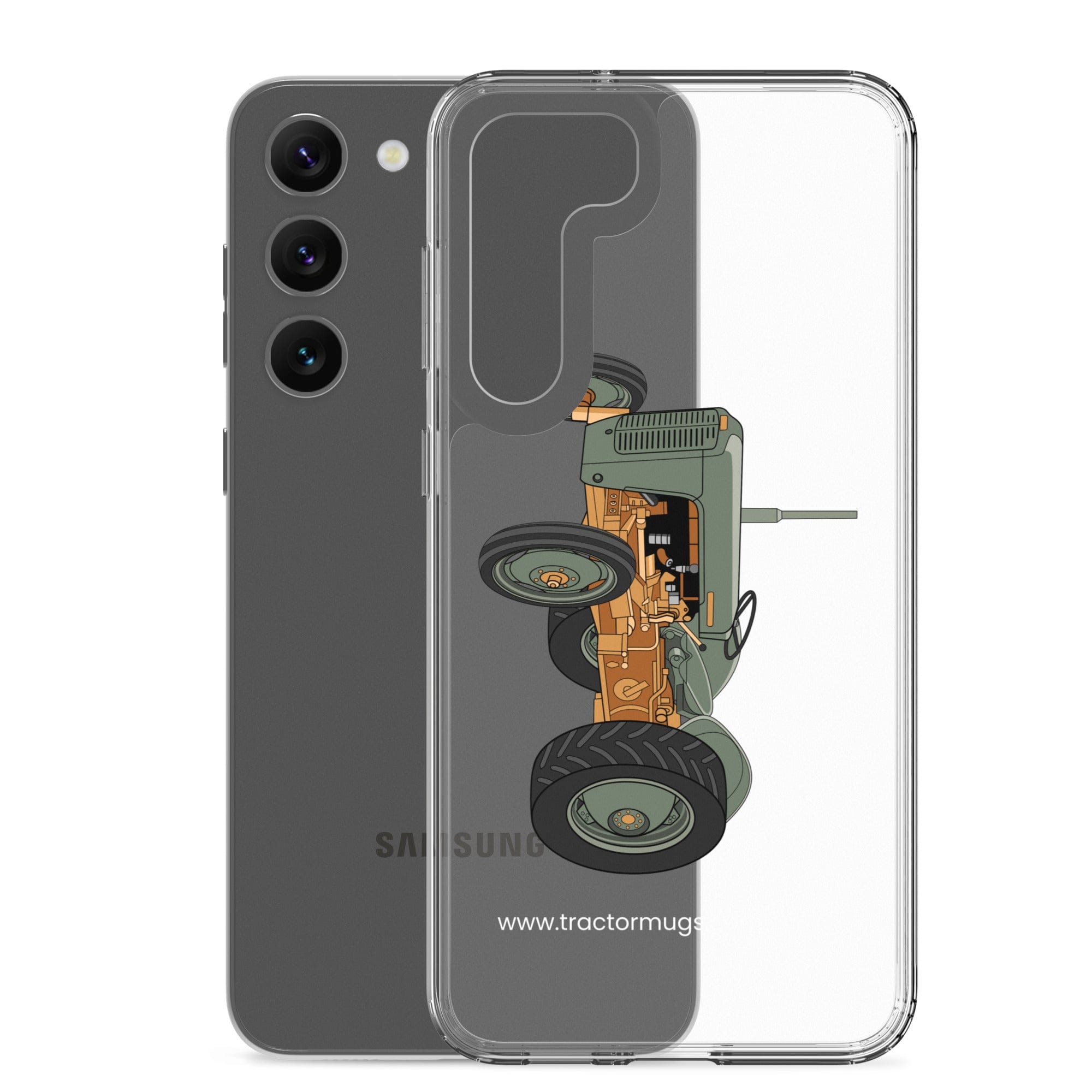 The Tractor Mugs Store Ferguson FE 35 | Clear Case for Samsung® Quality Farmers Merch