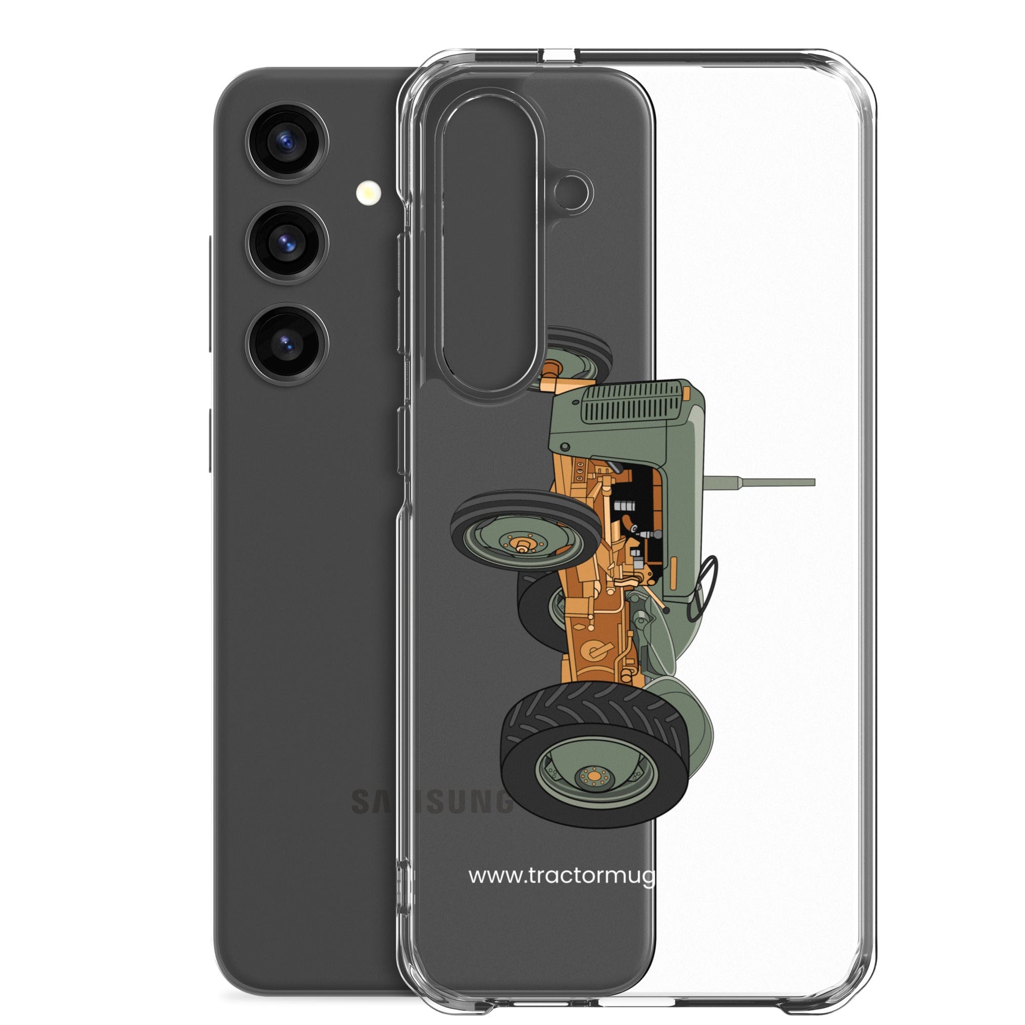 The Tractor Mugs Store Ferguson FE 35 | Clear Case for Samsung® Quality Farmers Merch