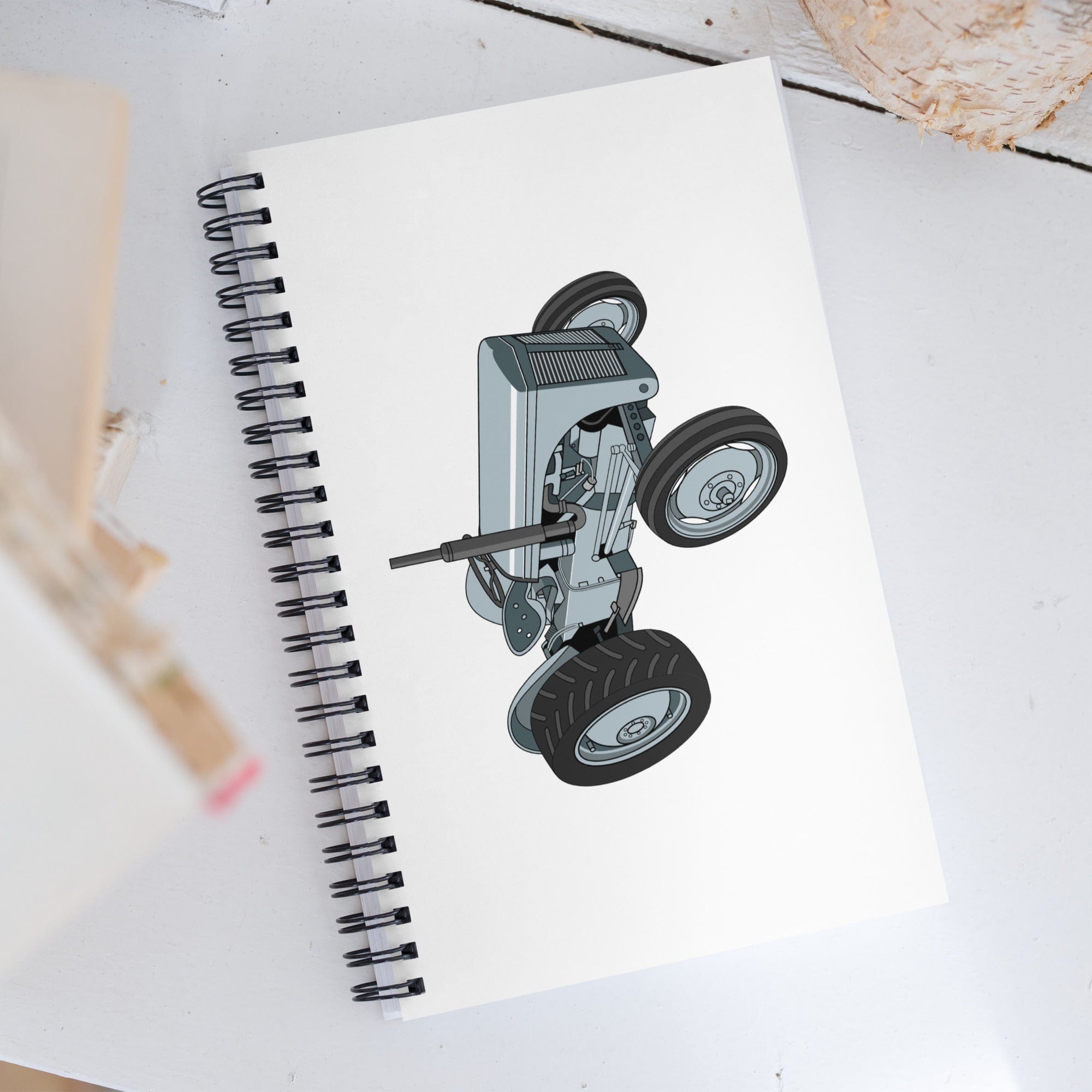 The Tractor Mugs Store Ferguson TE 20 | Spiral notebook Quality Farmers Merch