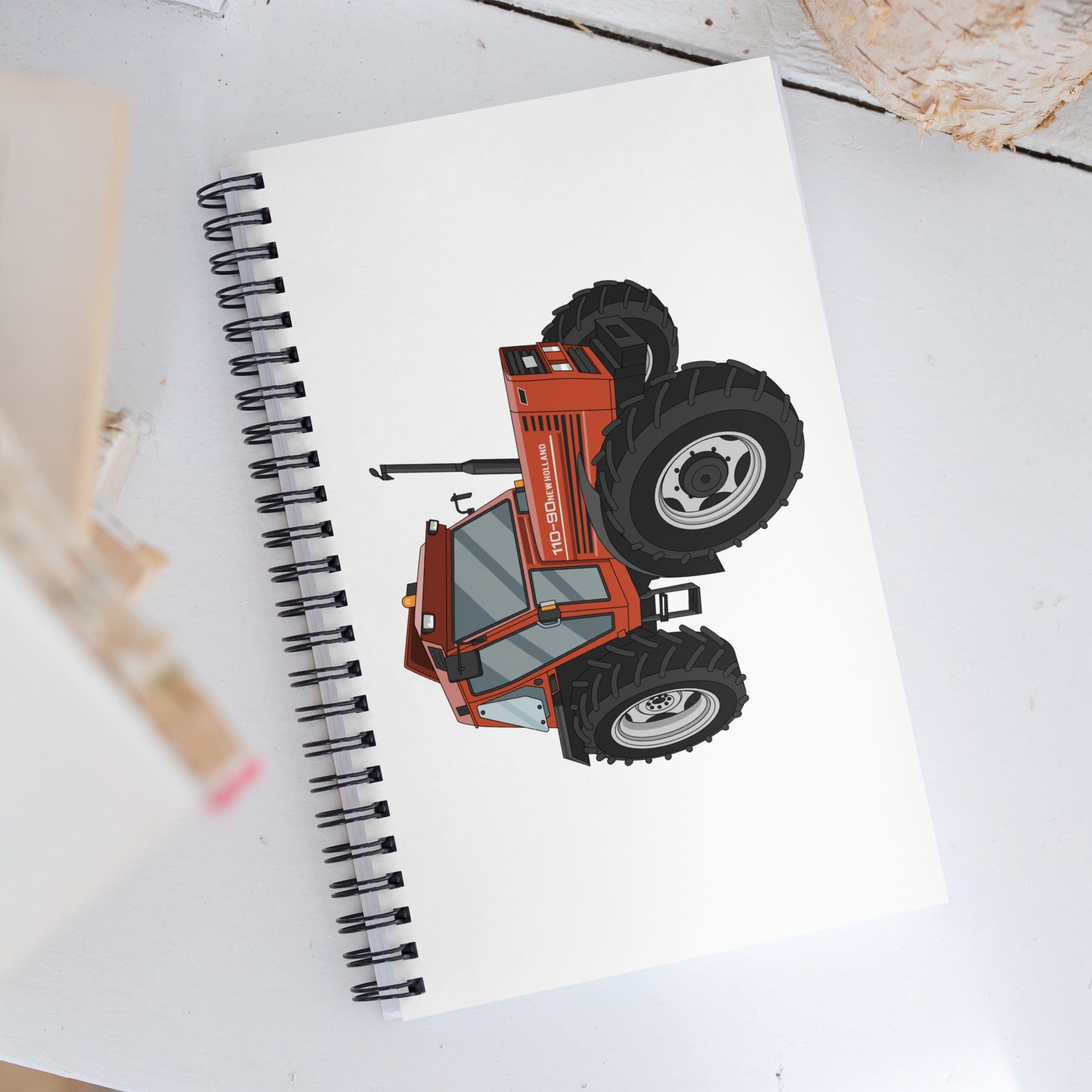 The Tractor Mugs Store FIAT 110-90 | Spiral notebook Quality Farmers Merch