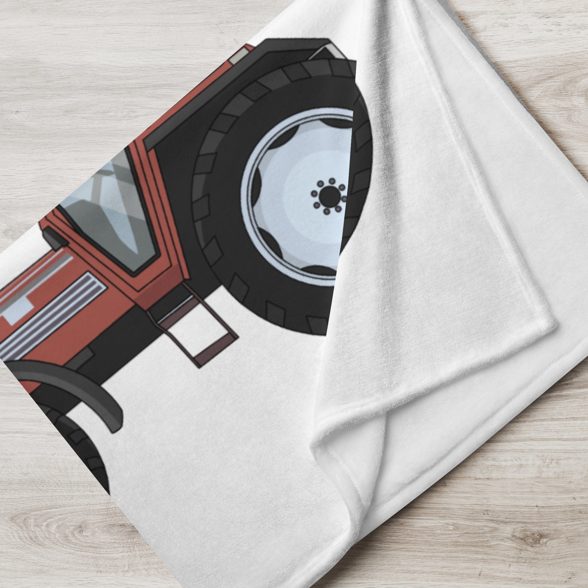 The Tractor Mugs Store FIAT 110-90 | Throw Blanket Quality Farmers Merch