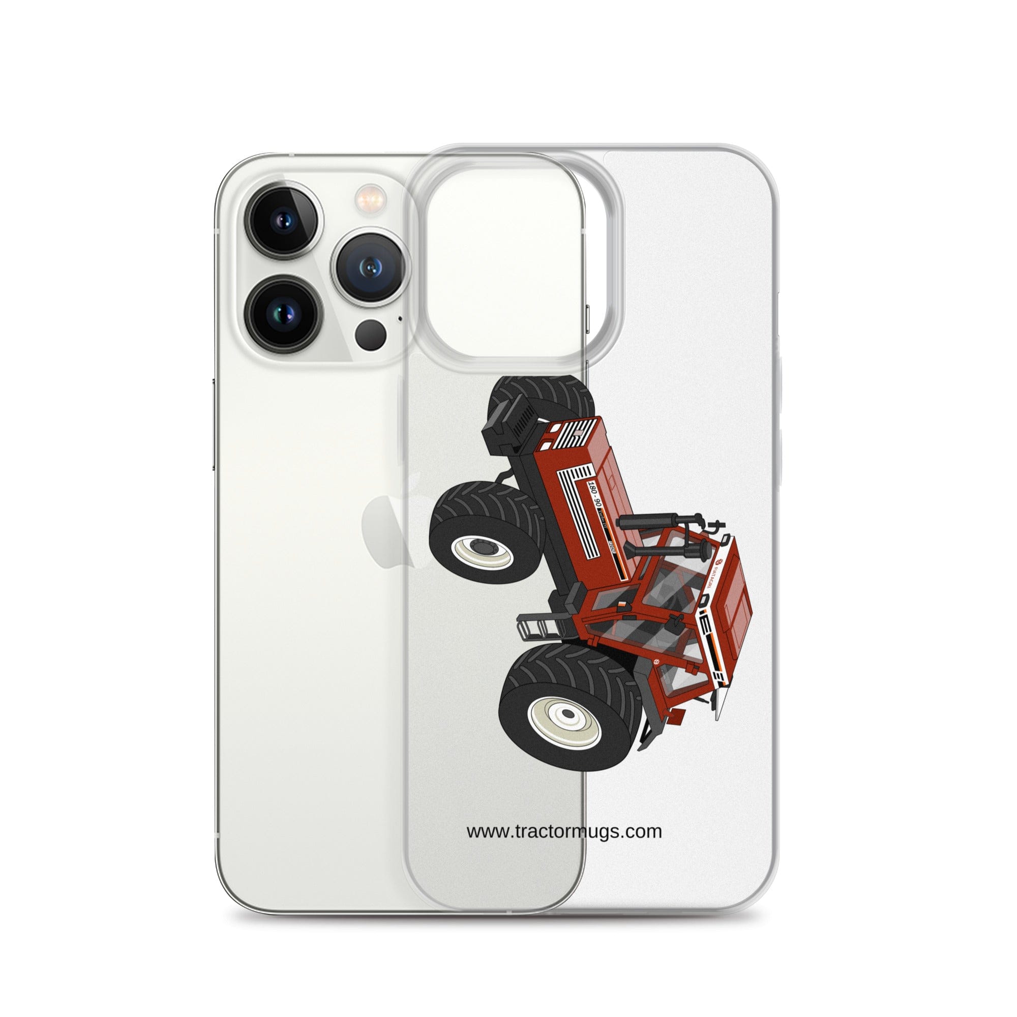 The Tractor Mugs Store Fiat 180-90 | Clear Case for iPhone® Quality Farmers Merch