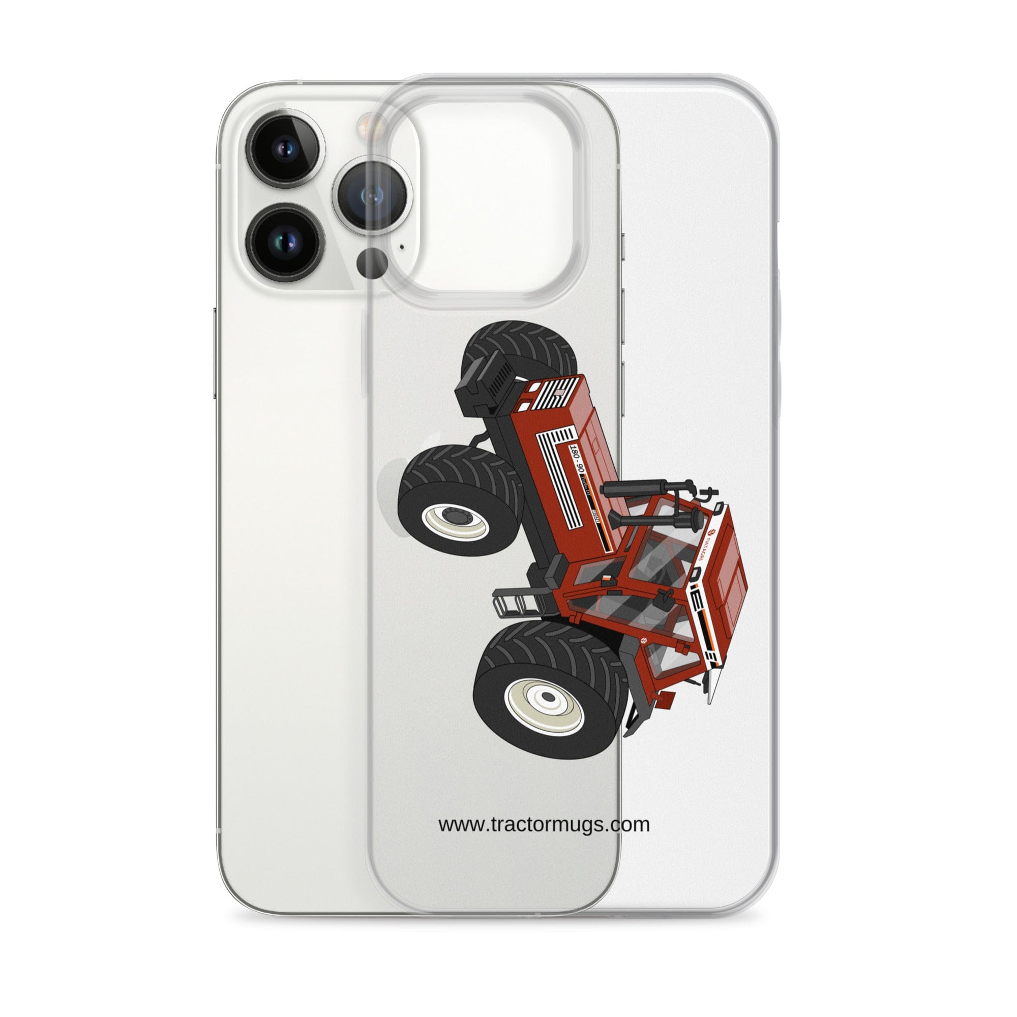 The Tractor Mugs Store Fiat 180-90 | Clear Case for iPhone® Quality Farmers Merch