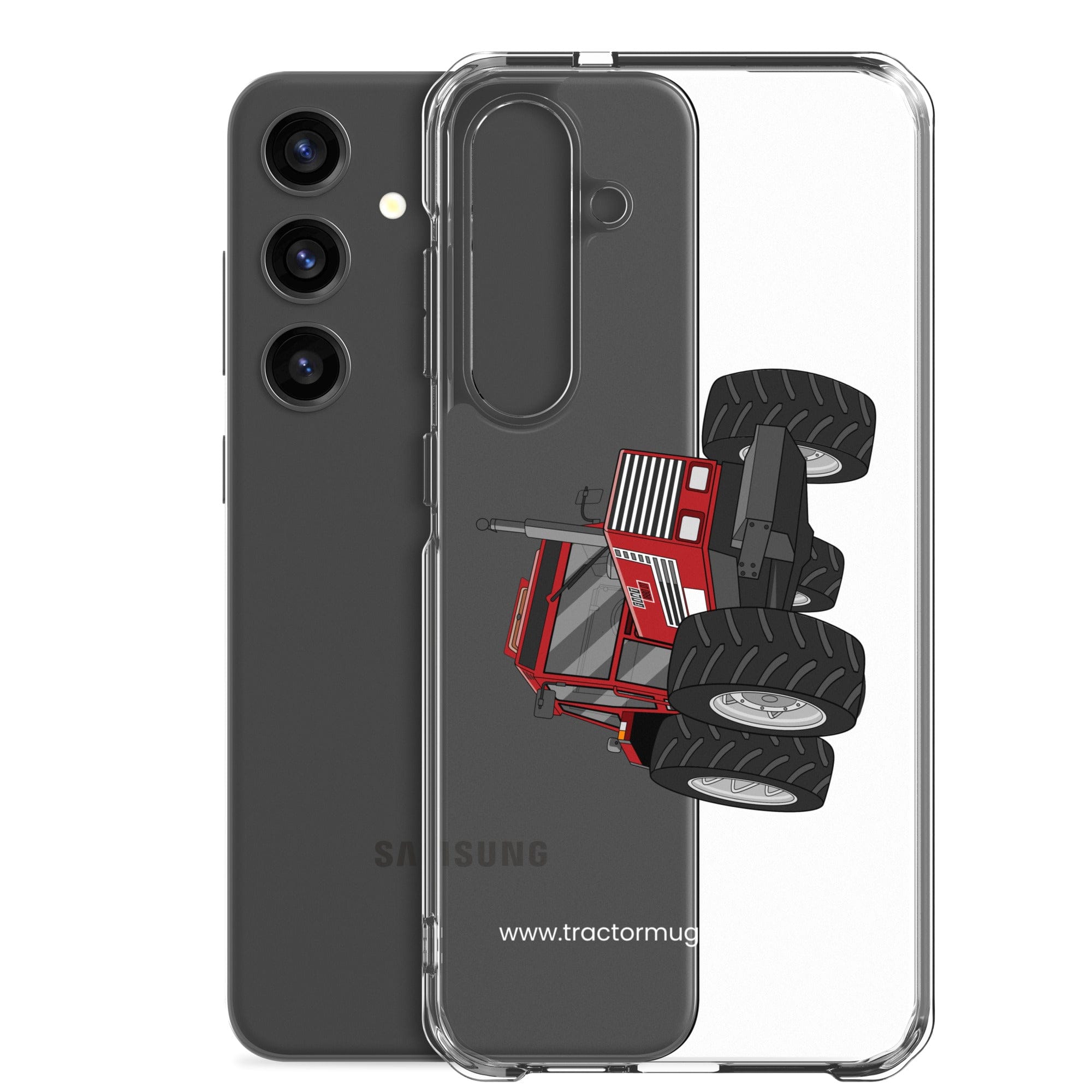 The Tractor Mugs Store FIAT 1880 4WD | Clear Case for Samsung® Quality Farmers Merch