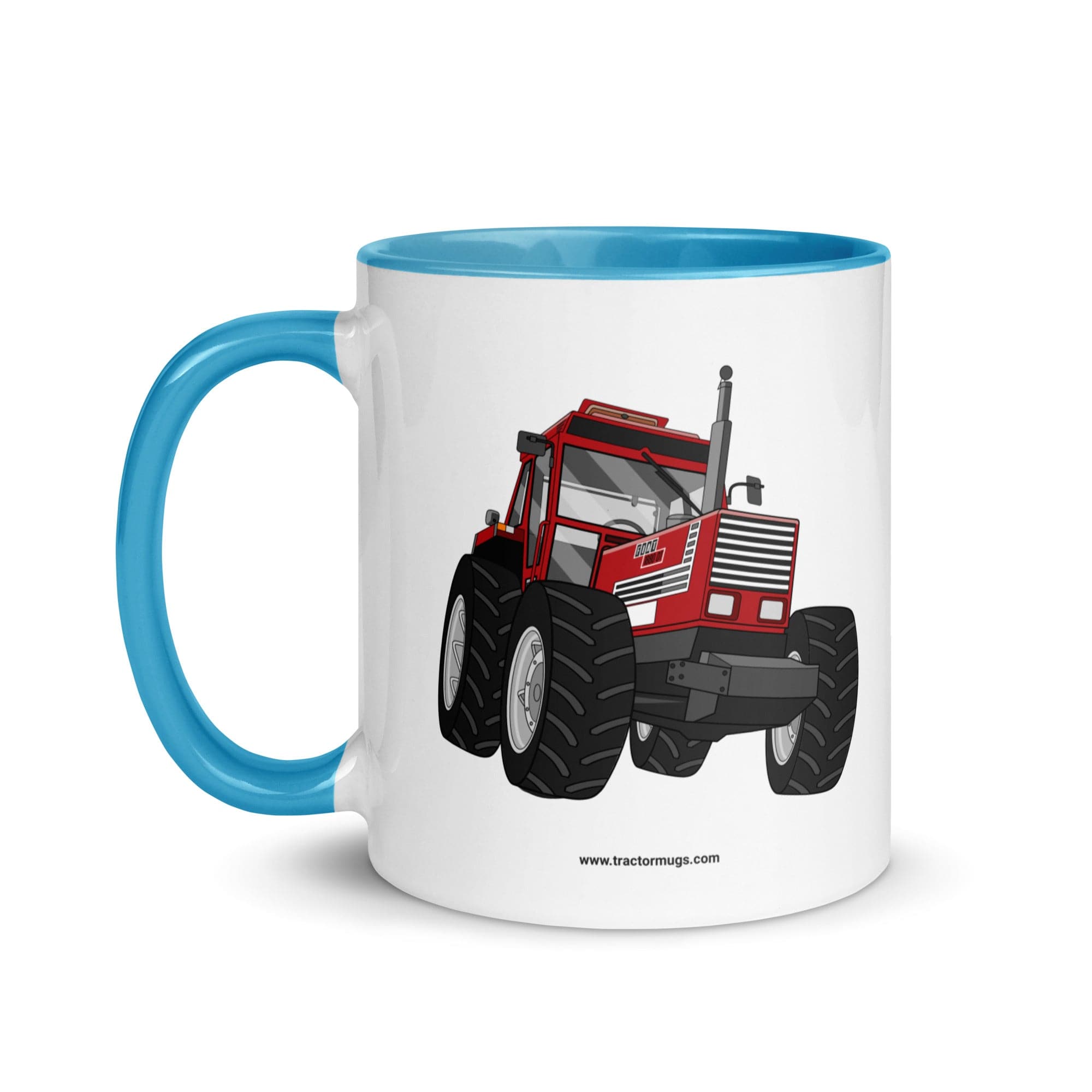 The Tractor Mugs Store FIAT 1880 4WD | Mug with Color Inside Quality Farmers Merch
