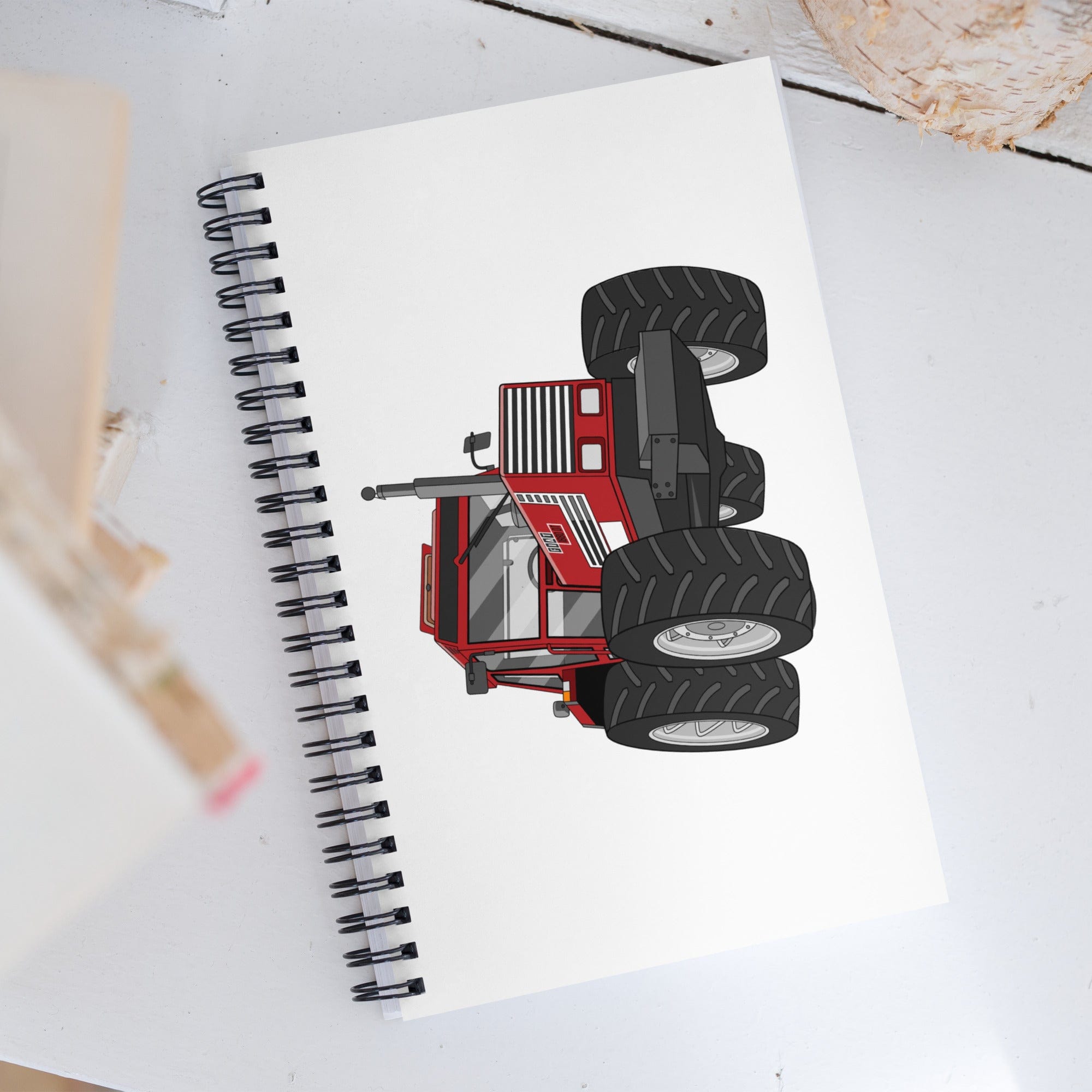The Tractor Mugs Store FIAT 1880 4WD | Spiral notebook Quality Farmers Merch