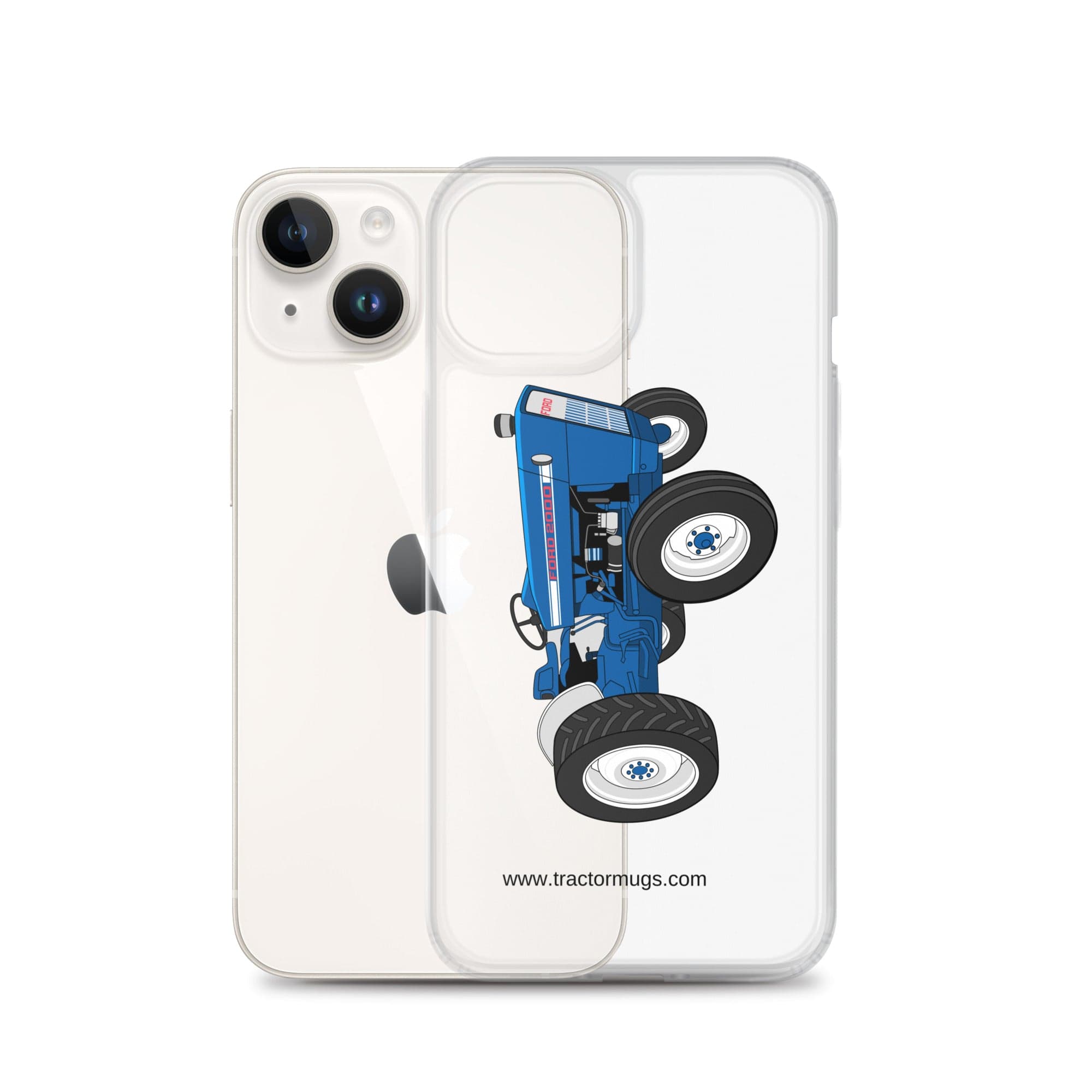 The Tractor Mugs Store Ford 2000 (1963) | Clear Case for iPhone® Quality Farmers Merch