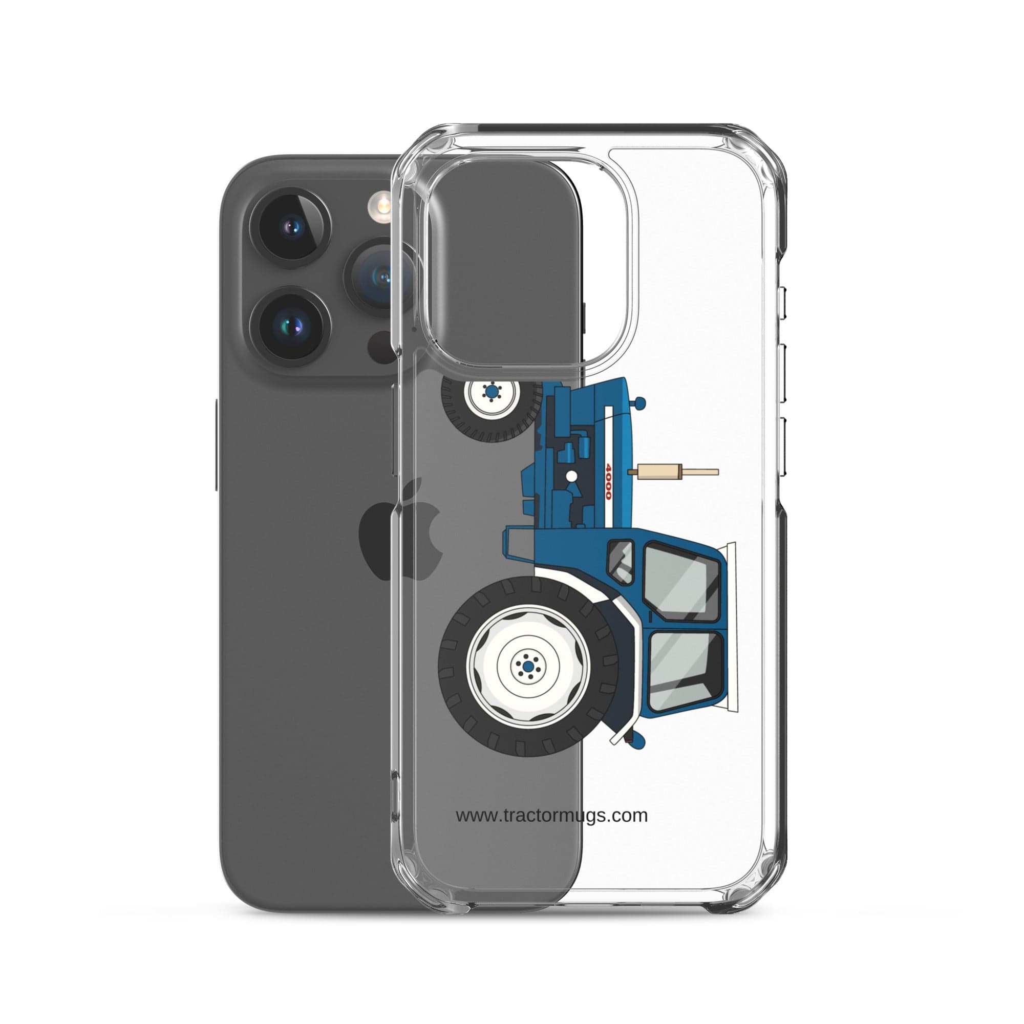 The Tractor Mugs Store Ford 4000 | Clear Case for iPhone® Quality Farmers Merch