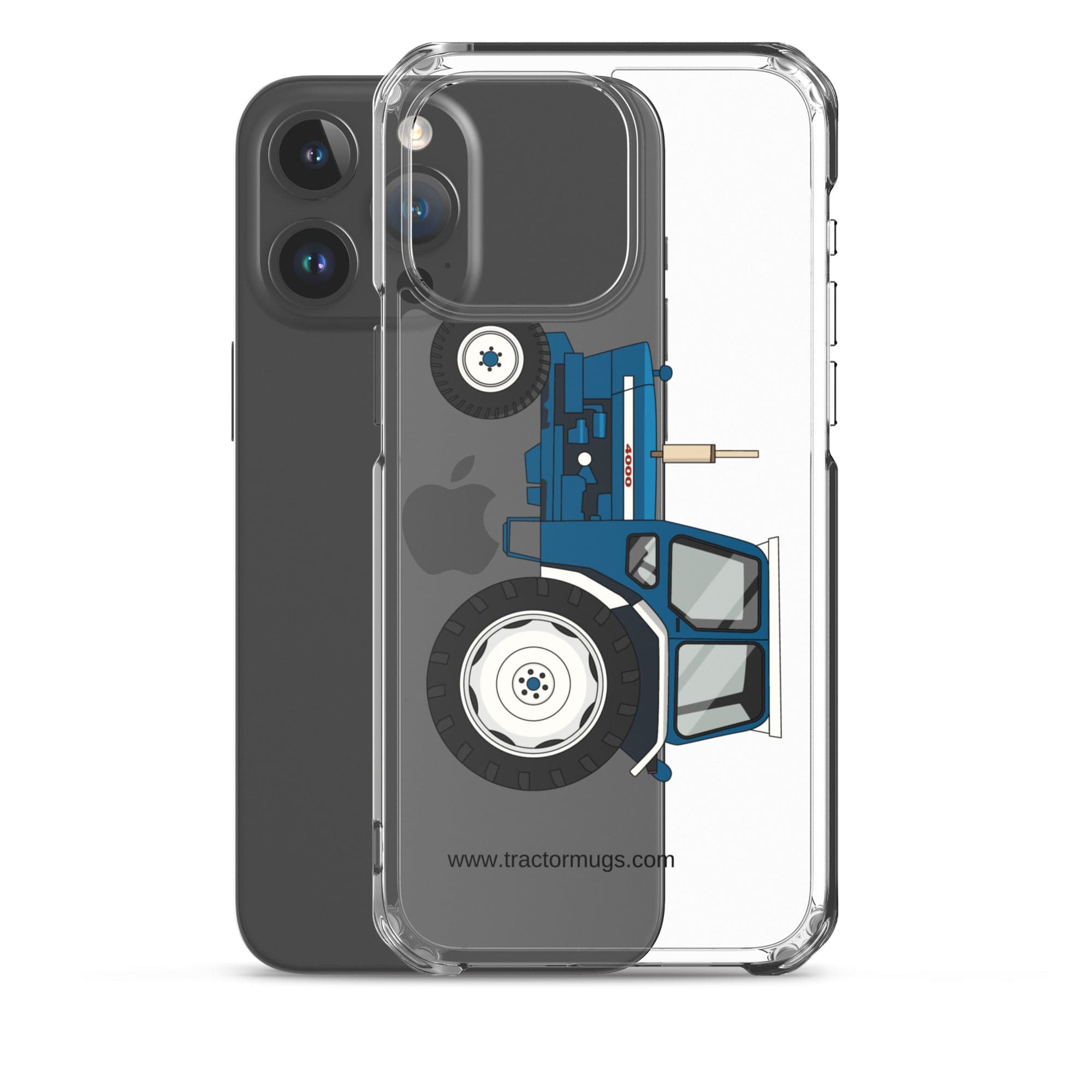 The Tractor Mugs Store Ford 4000 | Clear Case for iPhone® Quality Farmers Merch