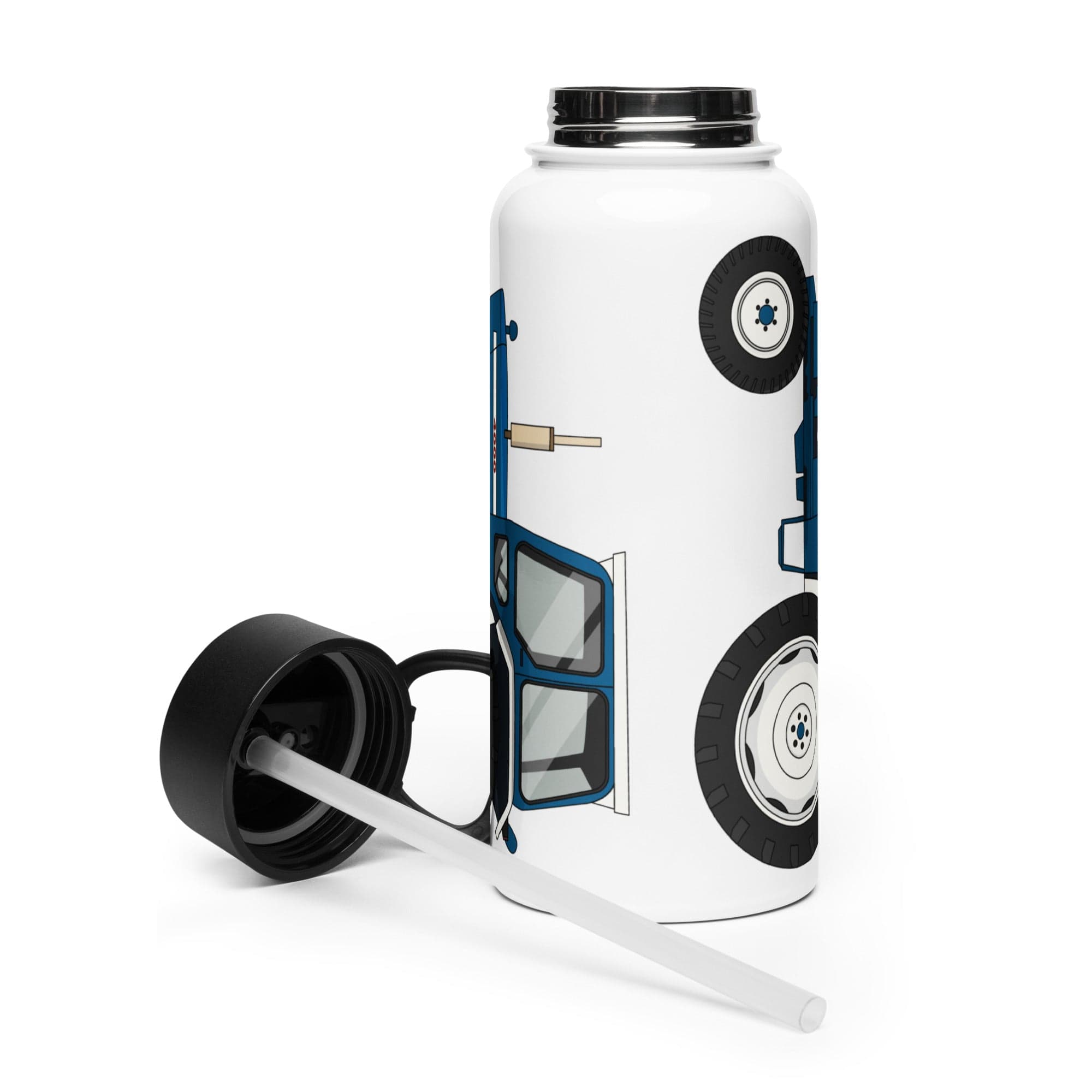 The Tractor Mugs Store Ford 4000 | Stainless Steel Water Bottle Quality Farmers Merch