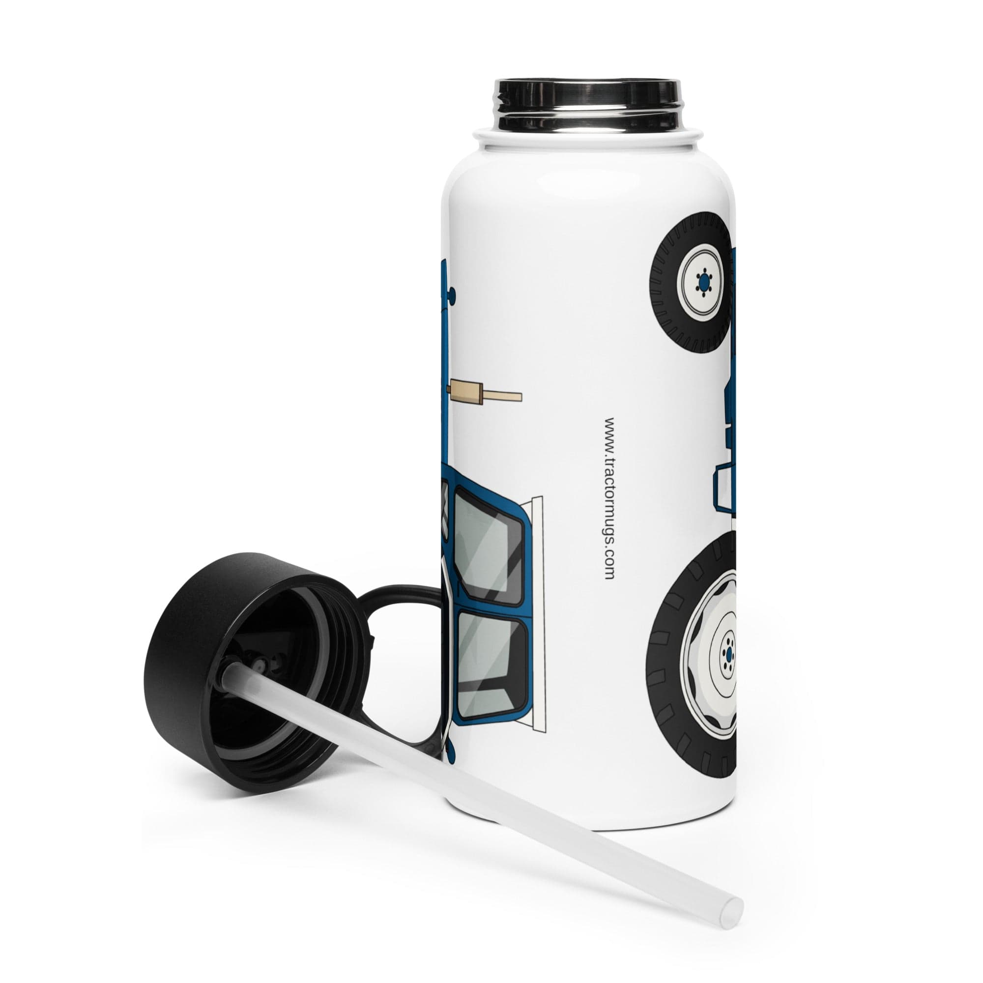 The Tractor Mugs Store Ford 4000 | Stainless Steel Water Bottle Quality Farmers Merch