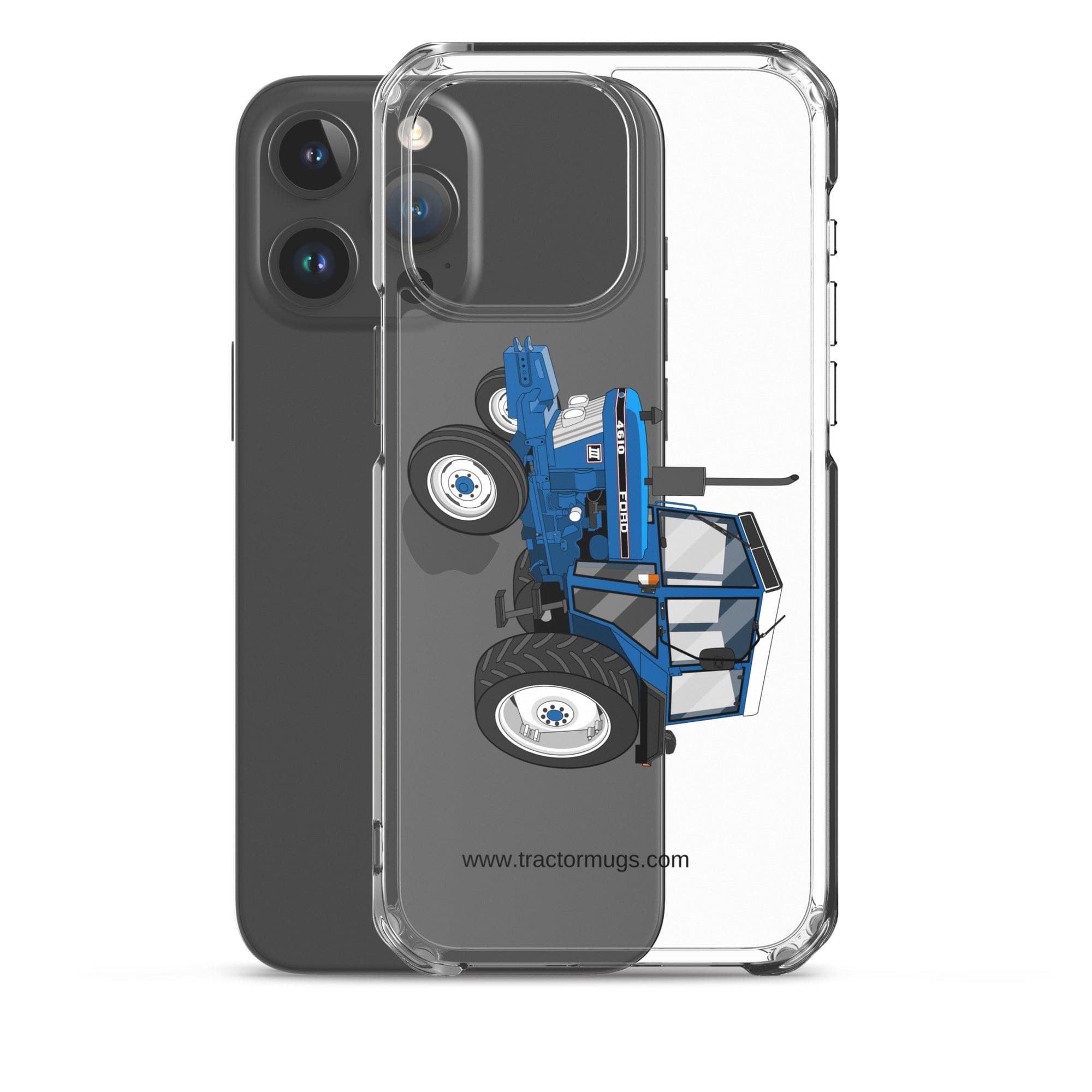 The Tractor Mugs Store Ford 4610 2WD | Clear Case for iPhone® Quality Farmers Merch