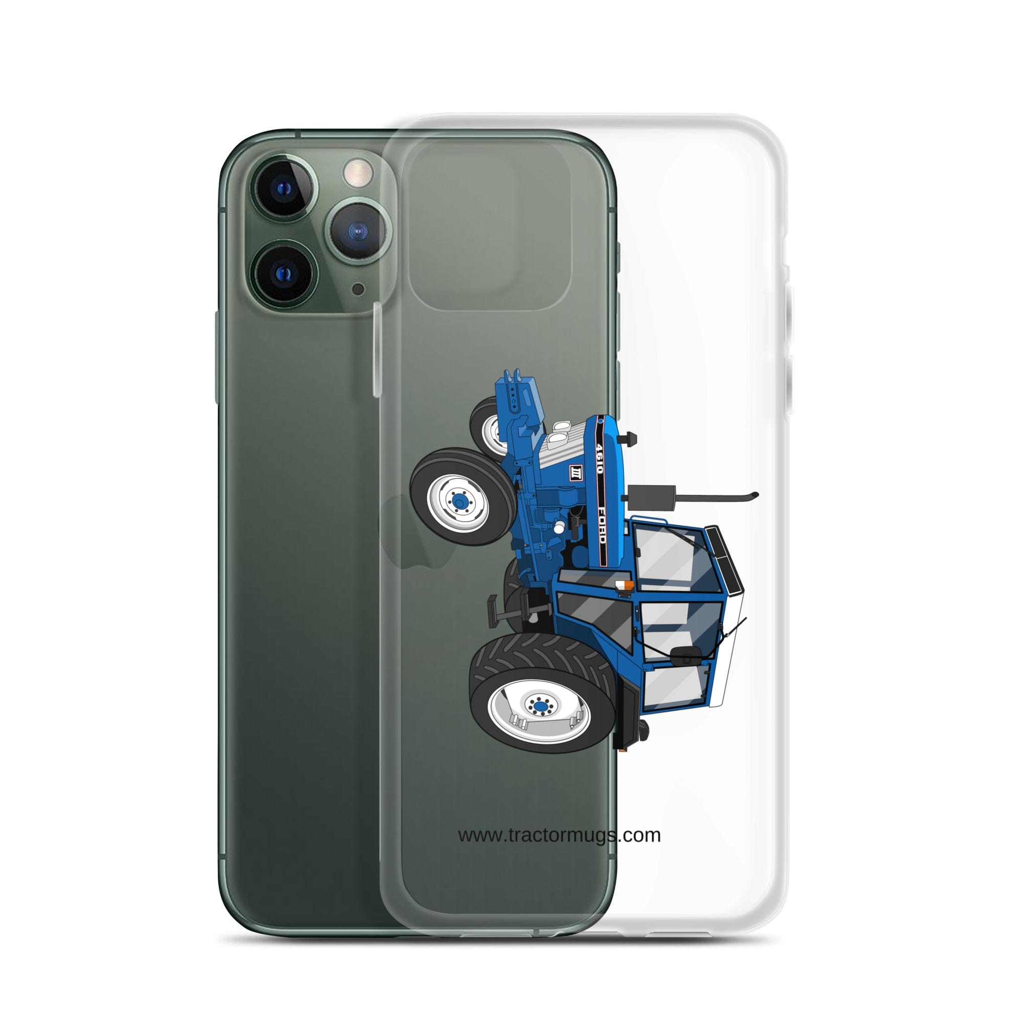 The Tractor Mugs Store Ford 4610 2WD | Clear Case for iPhone® Quality Farmers Merch