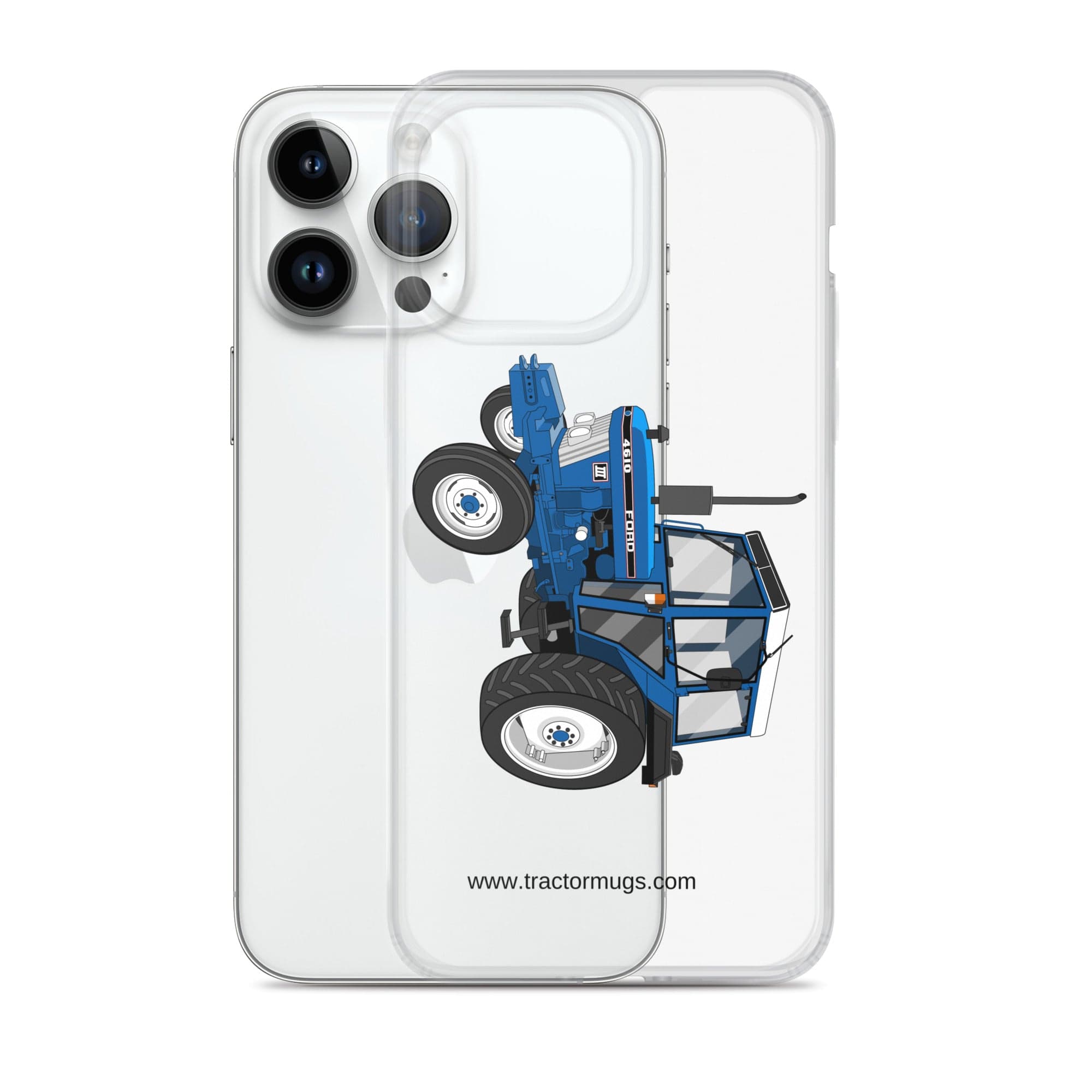 The Tractor Mugs Store Ford 4610 2WD | Clear Case for iPhone® Quality Farmers Merch