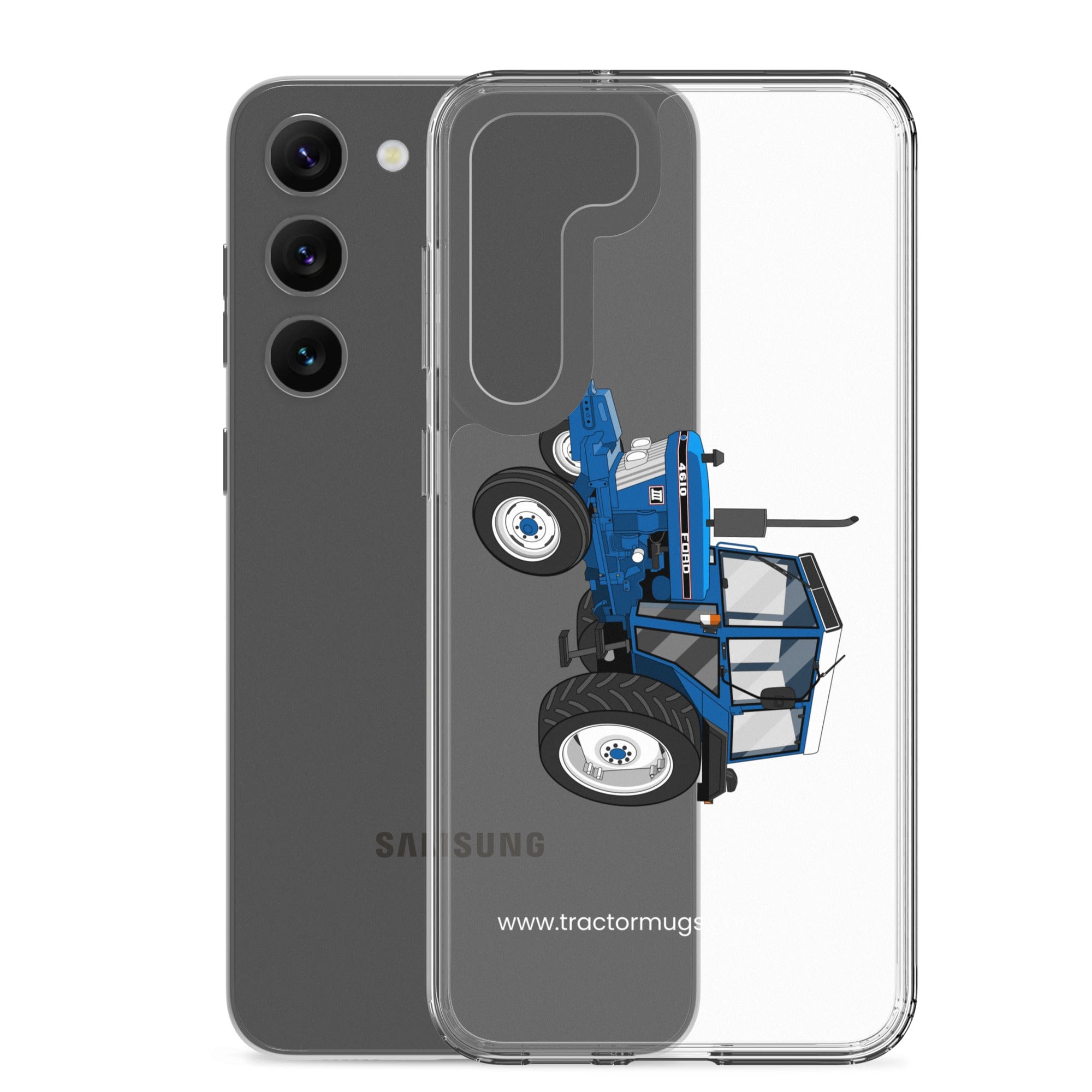 The Tractor Mugs Store Ford 4610 2WD | Clear Case for Samsung® Quality Farmers Merch