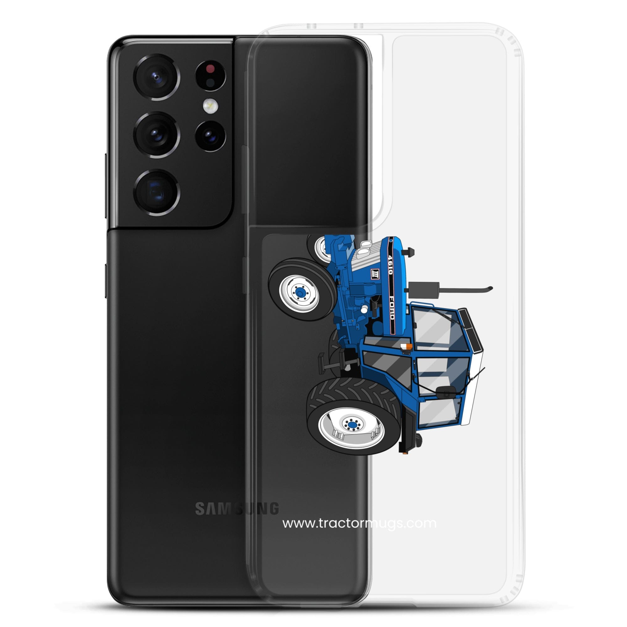 The Tractor Mugs Store Ford 4610 2WD | Clear Case for Samsung® Quality Farmers Merch