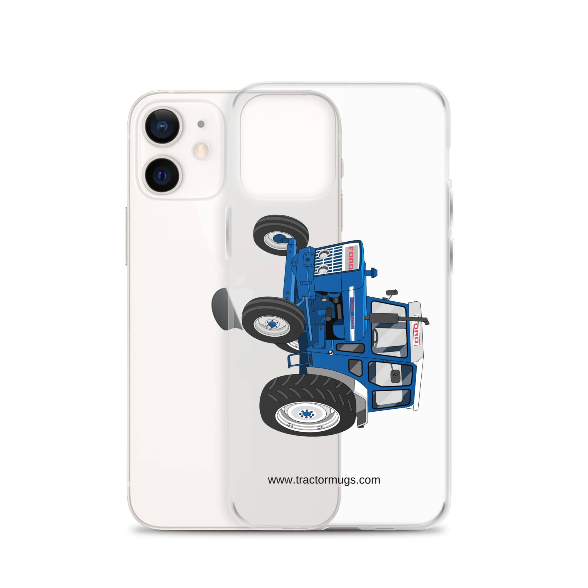 The Tractor Mugs Store Ford 5000 | Clear Case for iPhone® Quality Farmers Merch