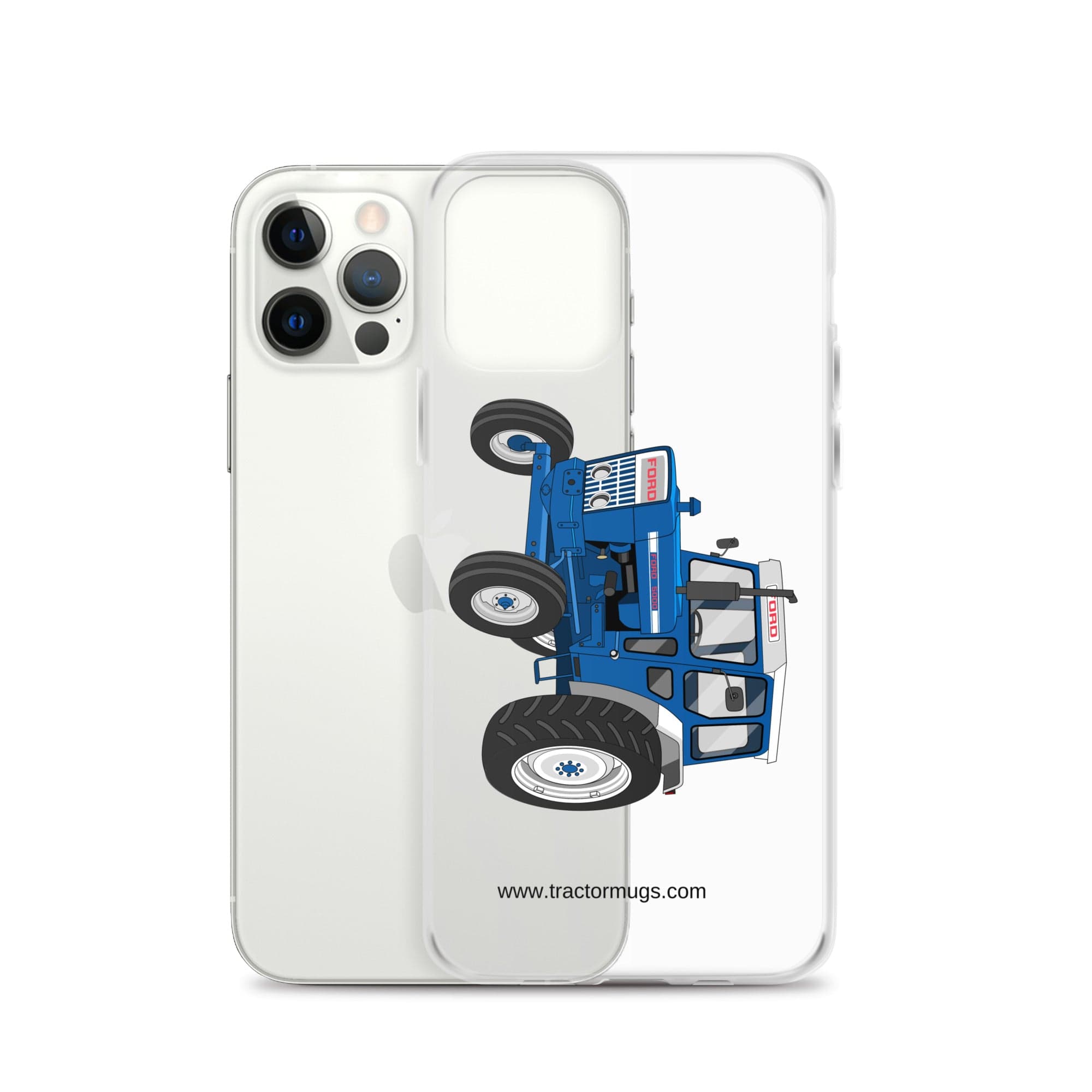 The Tractor Mugs Store Ford 5000 | Clear Case for iPhone® Quality Farmers Merch