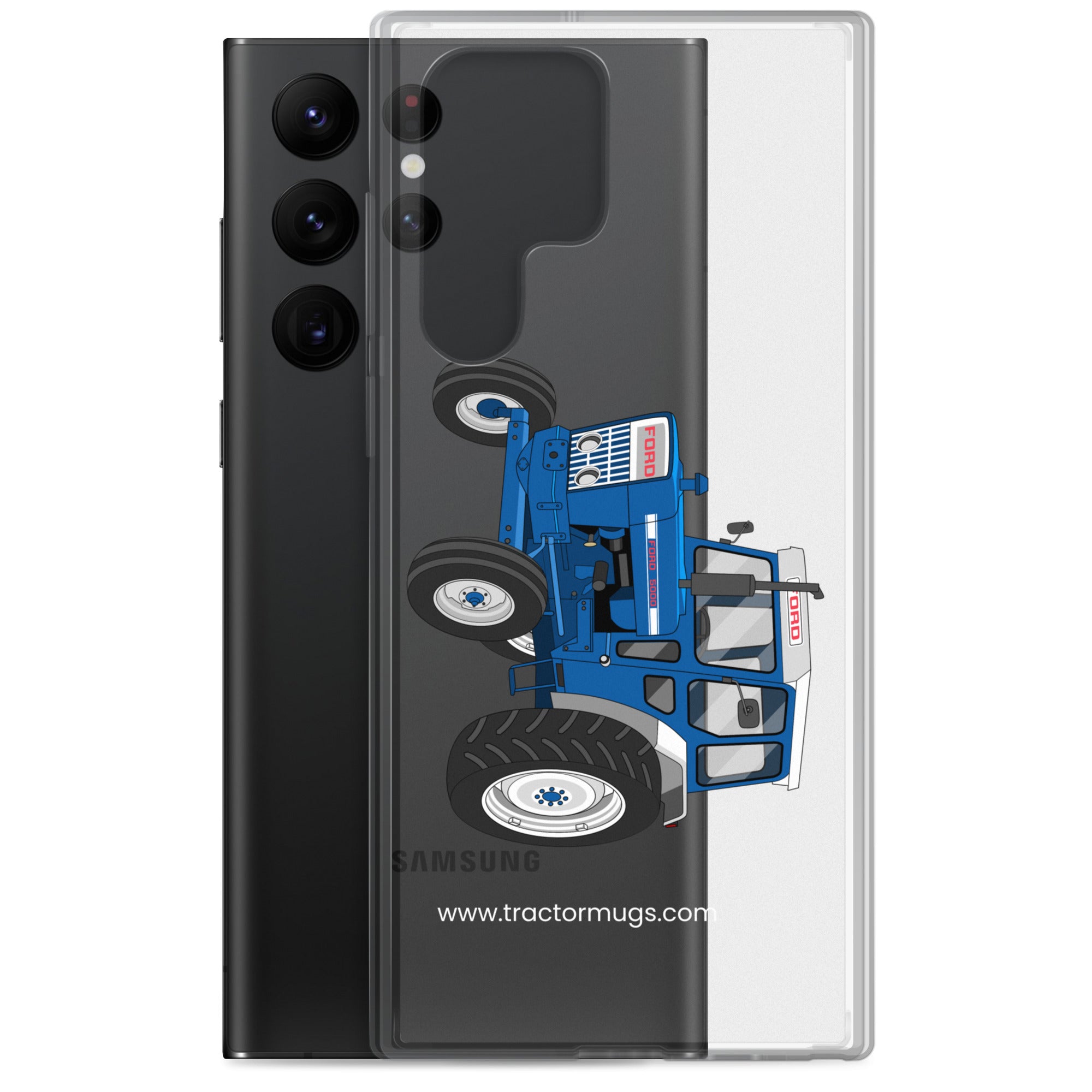 The Tractor Mugs Store Ford 5000 | Clear Case for Samsung® Quality Farmers Merch