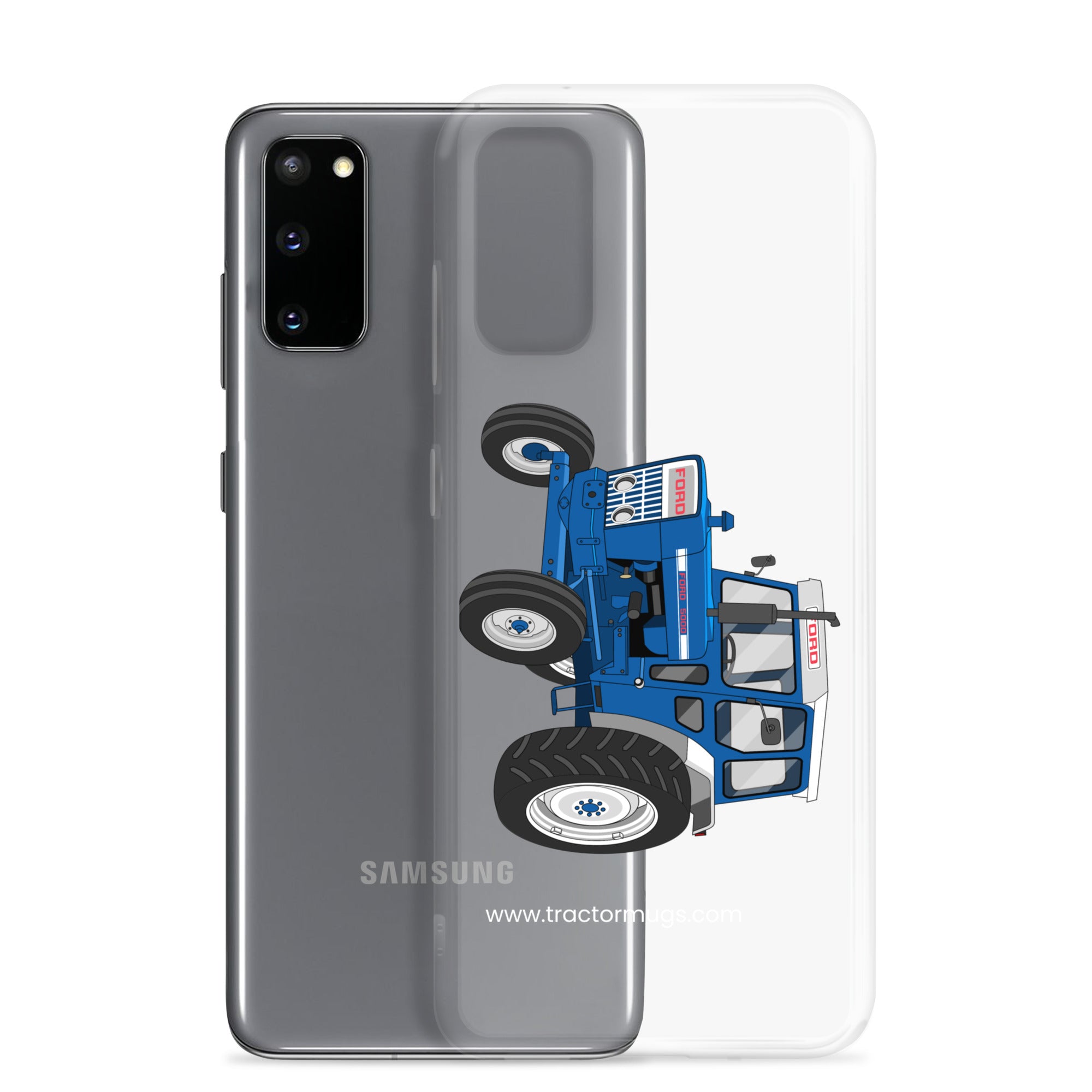 The Tractor Mugs Store Ford 5000 | Clear Case for Samsung® Quality Farmers Merch