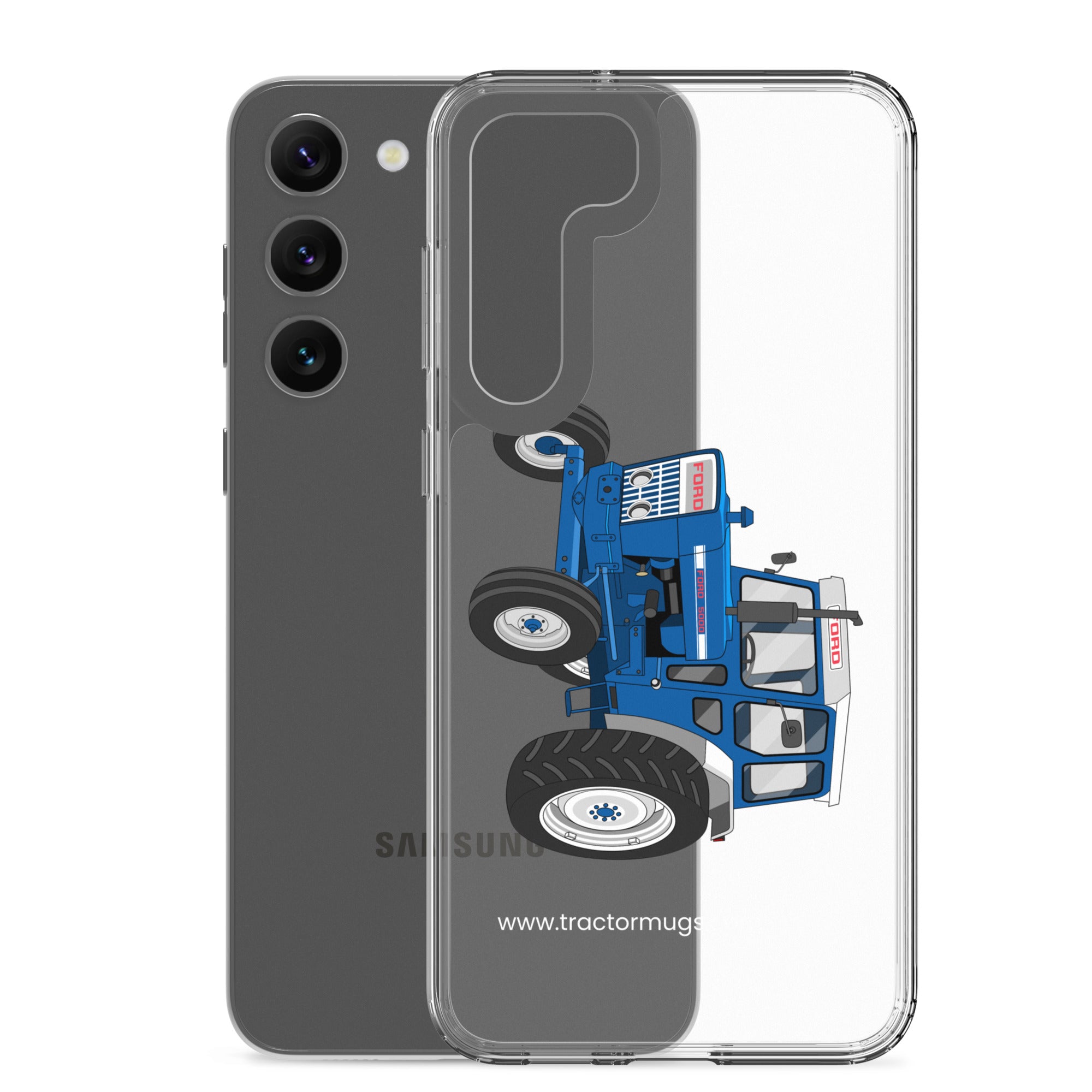 The Tractor Mugs Store Ford 5000 | Clear Case for Samsung® Quality Farmers Merch