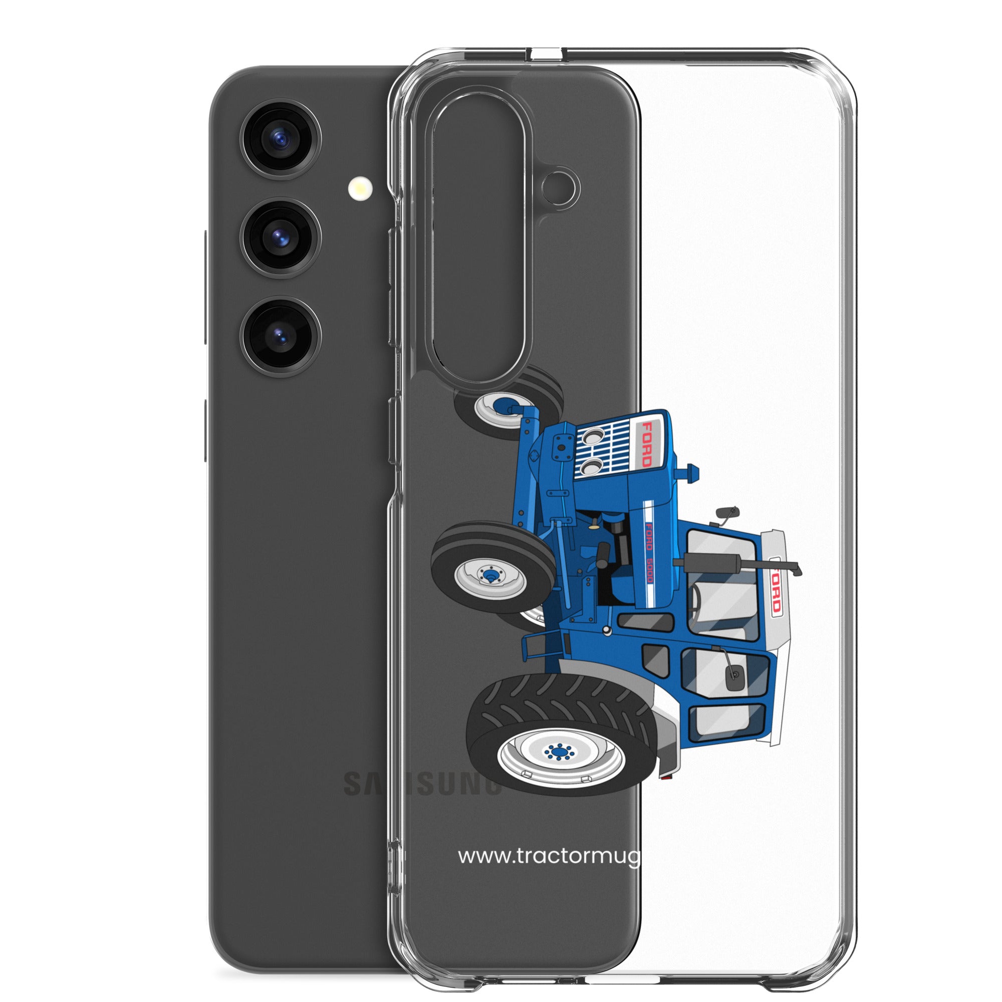 The Tractor Mugs Store Ford 5000 | Clear Case for Samsung® Quality Farmers Merch