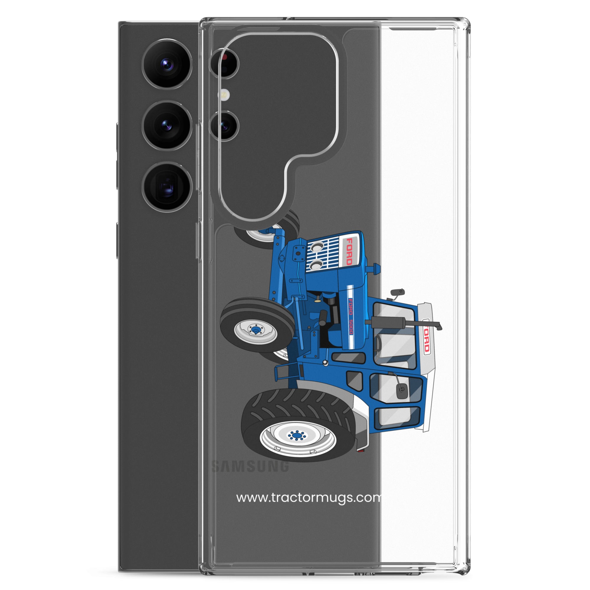 The Tractor Mugs Store Ford 5000 | Clear Case for Samsung® Quality Farmers Merch