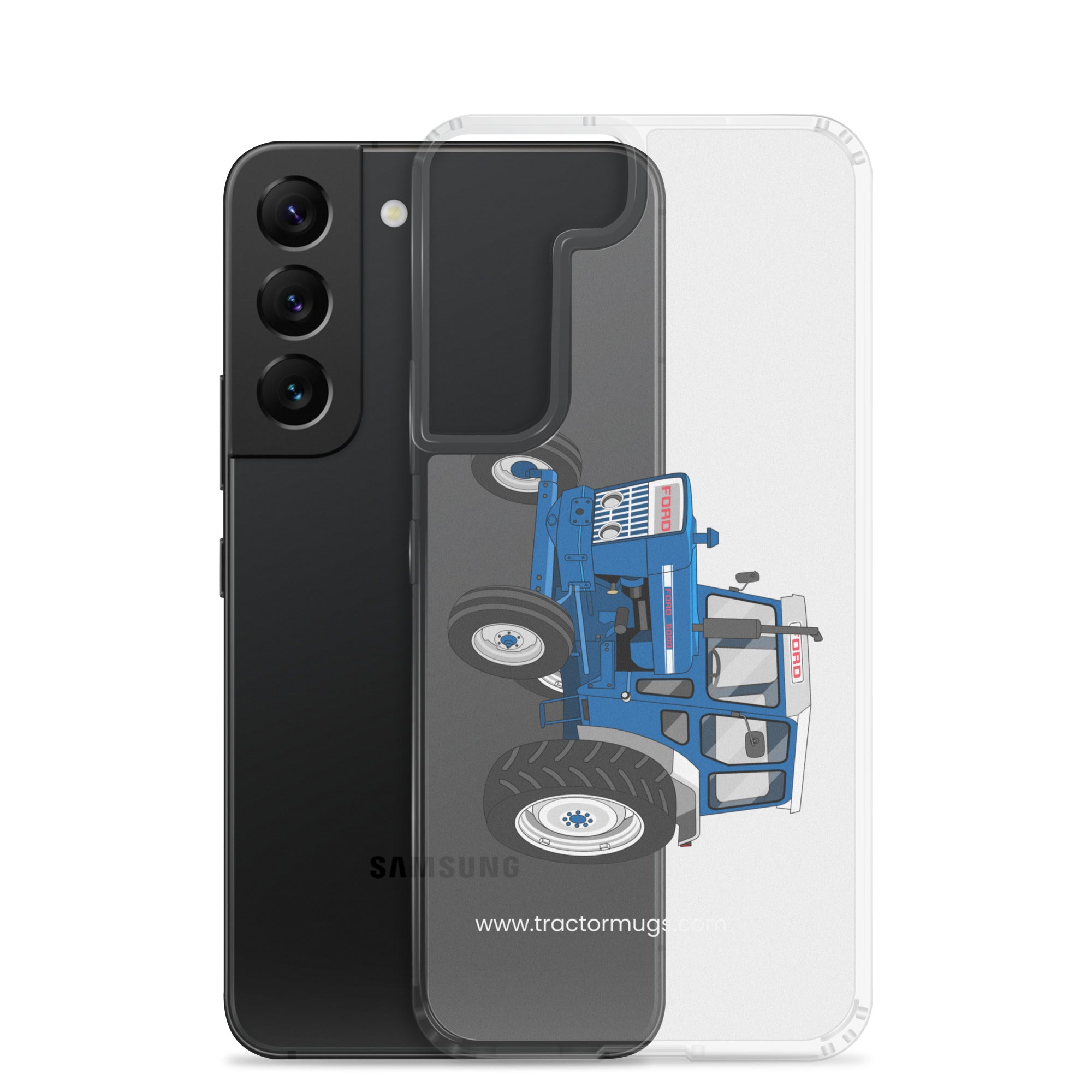 The Tractor Mugs Store Ford 5000 | Clear Case for Samsung® Quality Farmers Merch