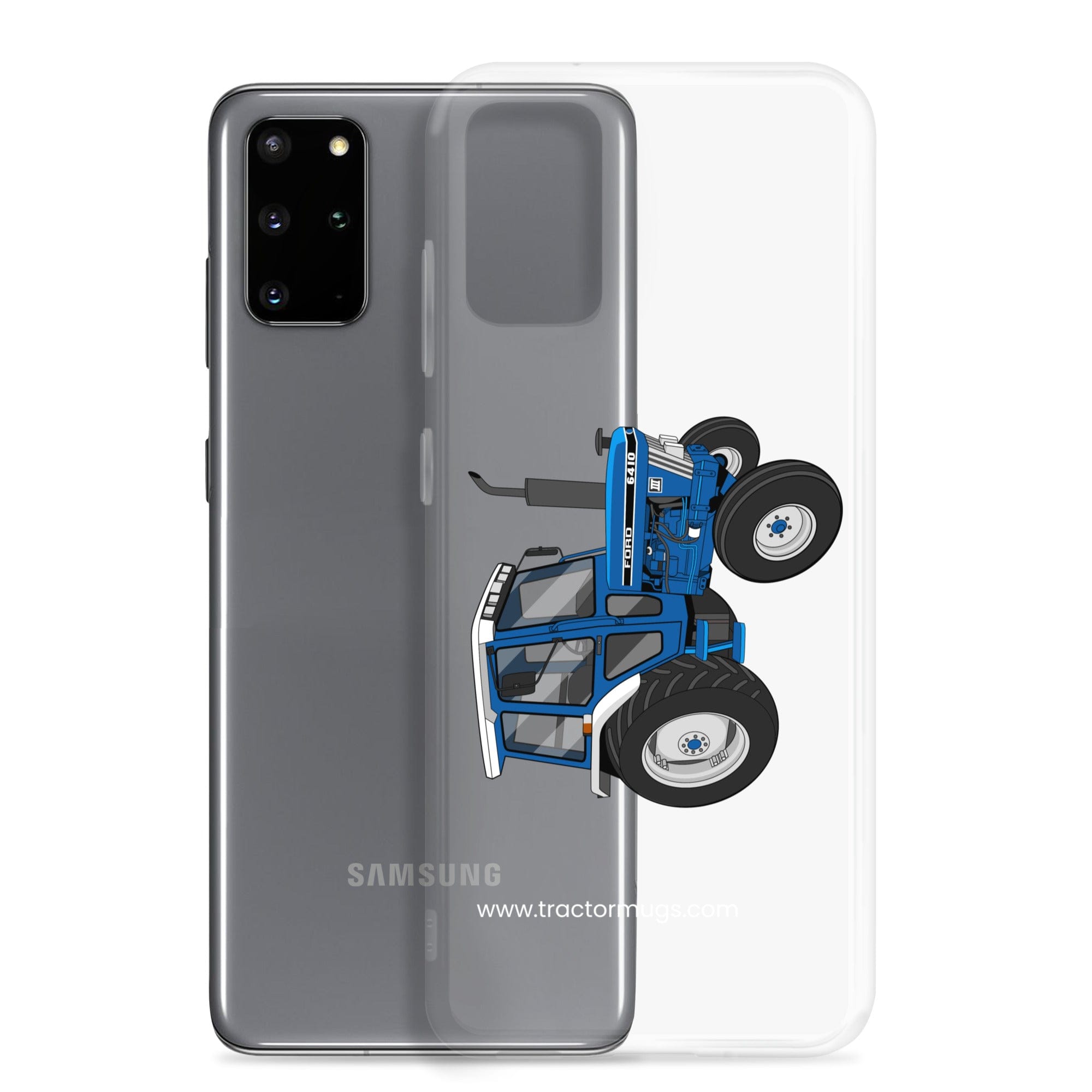 The Tractor Mugs Store Ford 6410 2WD | Clear Case for Samsung® Quality Farmers Merch