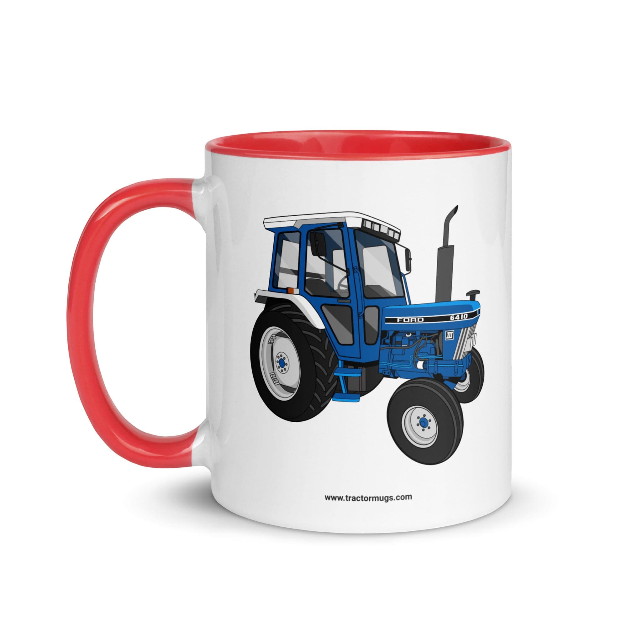 The Tractor Mugs Store Ford 6410 2WD | Mug with Color Inside Quality Farmers Merch