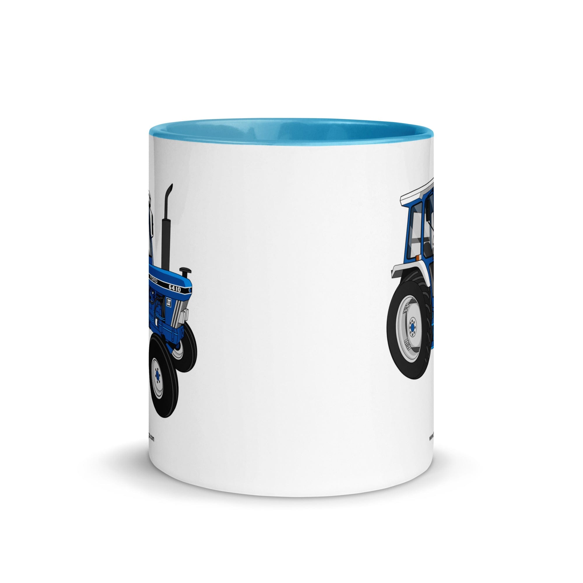 The Tractor Mugs Store Ford 6410 2WD | Mug with Color Inside Quality Farmers Merch