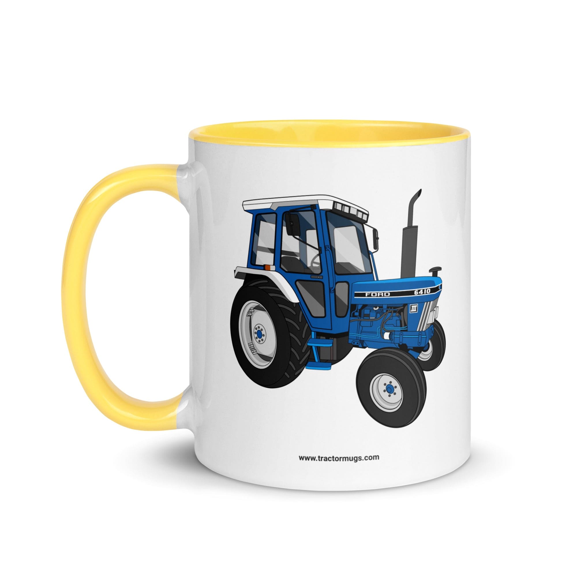 The Tractor Mugs Store Ford 6410 2WD | Mug with Color Inside Quality Farmers Merch