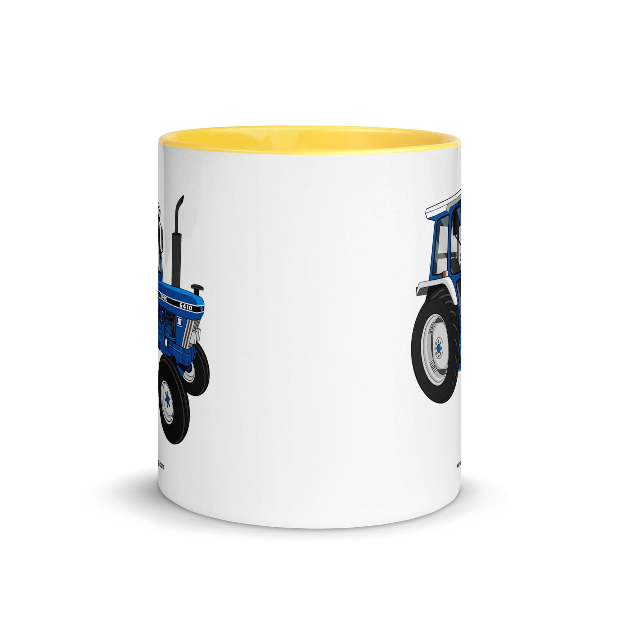 The Tractor Mugs Store Ford 6410 2WD | Mug with Color Inside Quality Farmers Merch