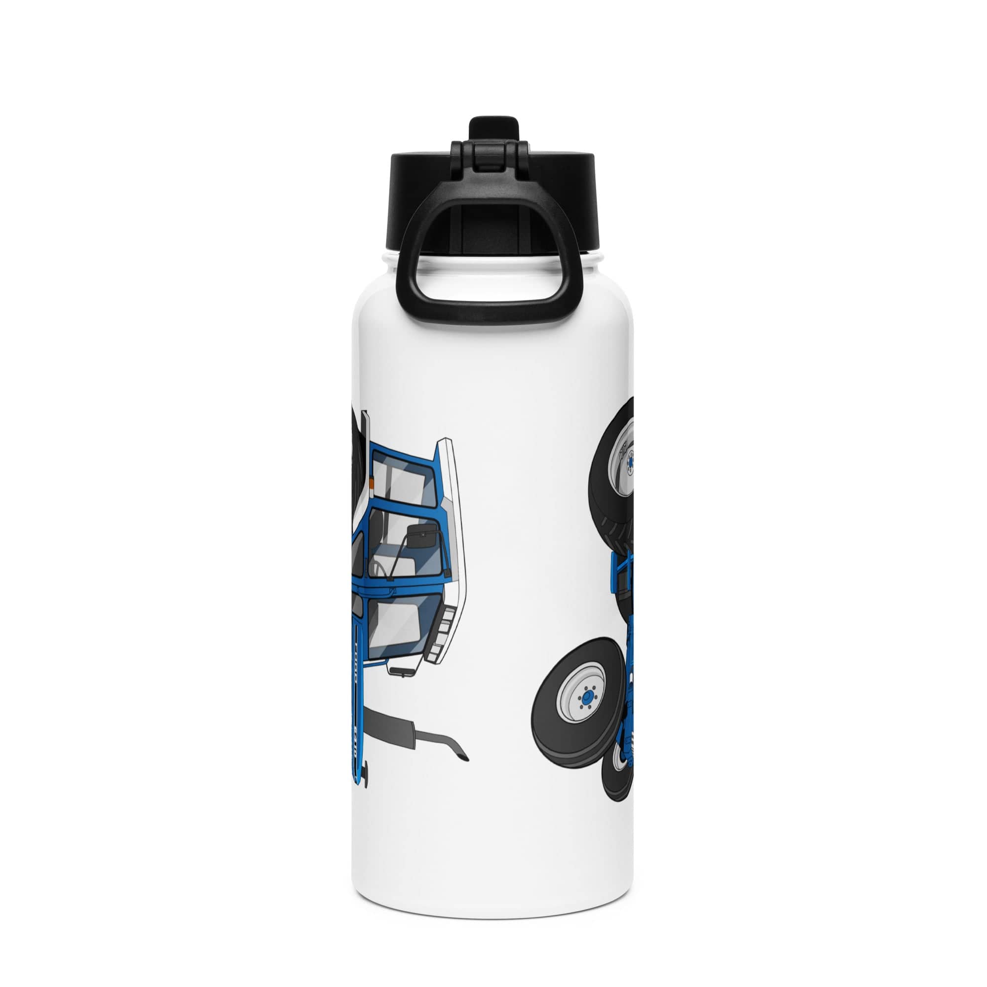 The Tractor Mugs Store Ford 6410 2WD | Stainless Steel Water Bottle Quality Farmers Merch