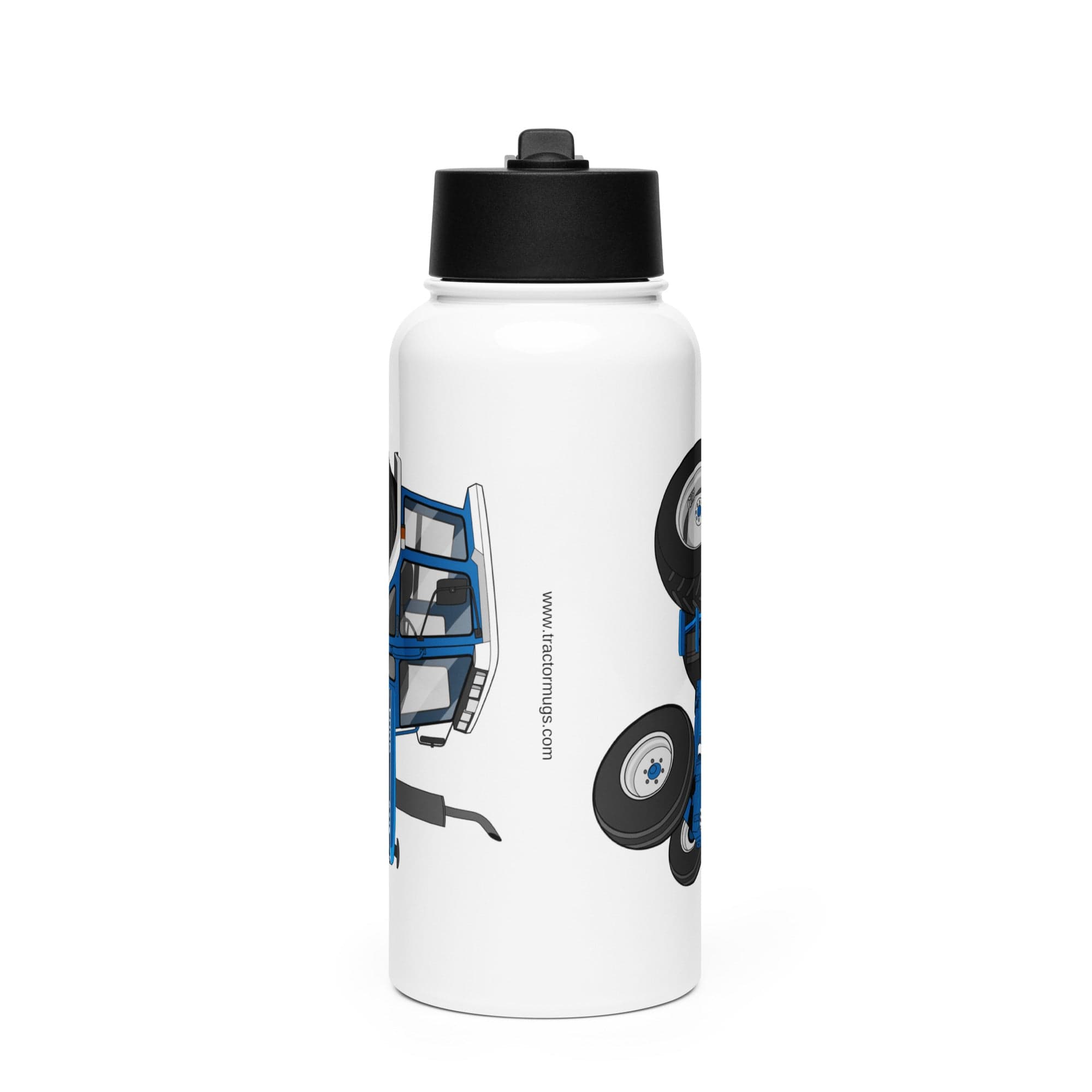 The Tractor Mugs Store Ford 6410 2WD | Stainless Steel Water Bottle Quality Farmers Merch