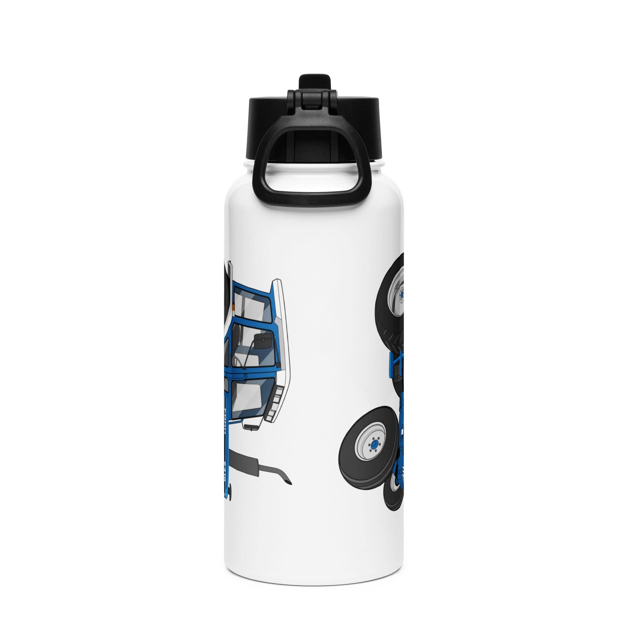 The Tractor Mugs Store Ford 6410 2WD | Stainless Steel Water Bottle Quality Farmers Merch