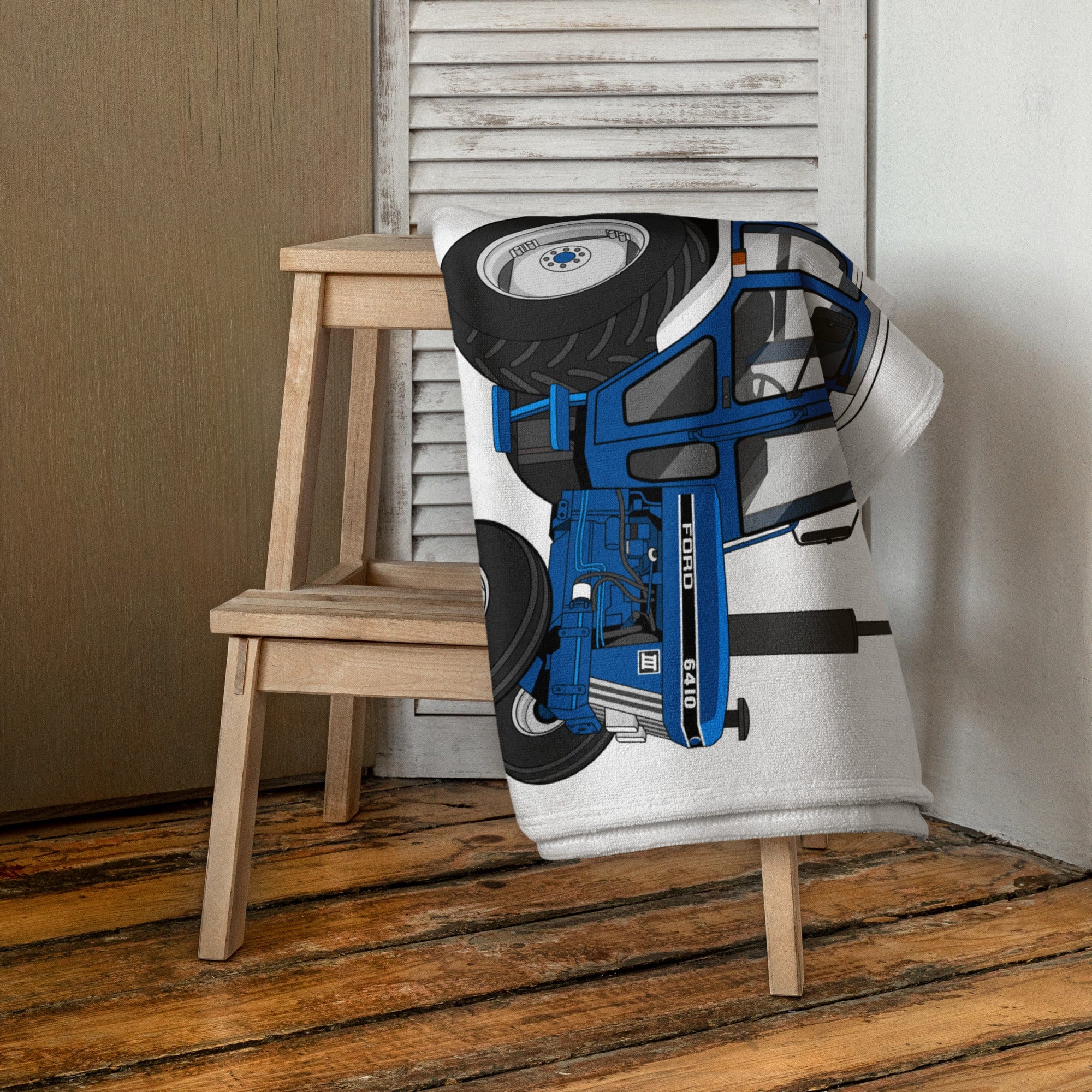 The Tractor Mugs Store Ford 6410 2WD | Towel Quality Farmers Merch