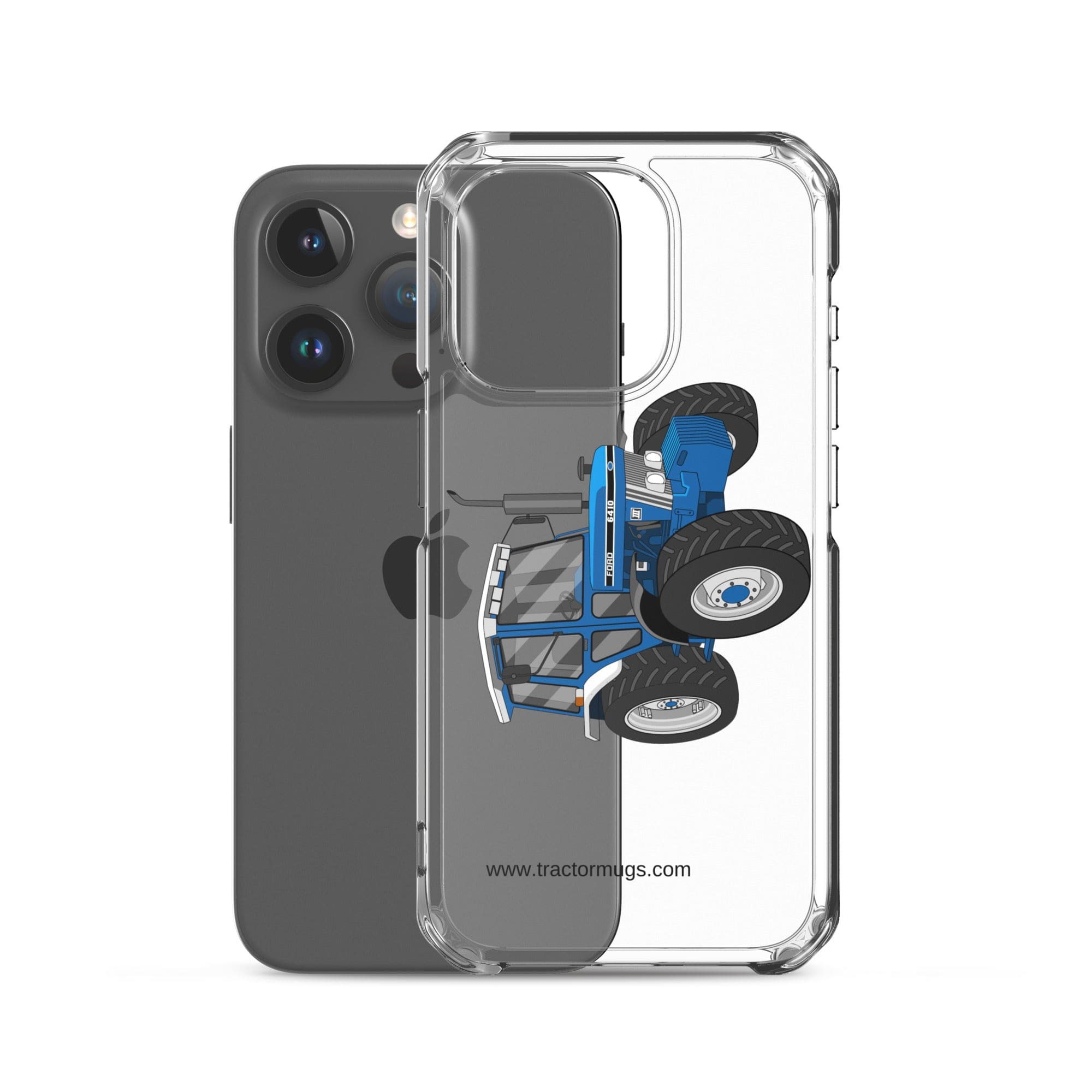 The Tractor Mugs Store Ford 6410 4WD | Clear Case for iPhone® Quality Farmers Merch